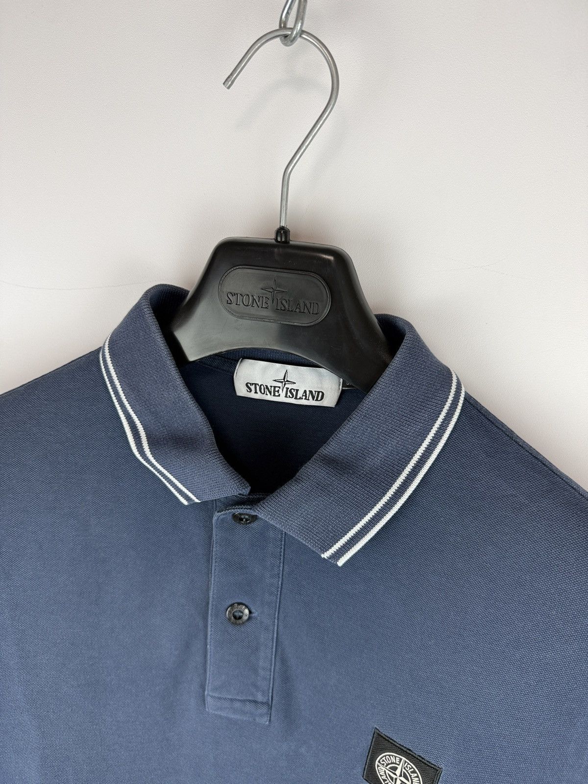 Stone Island Blue Stone Island polo Size US L / EU 52-54 / 3 - 4 Thumbnail
