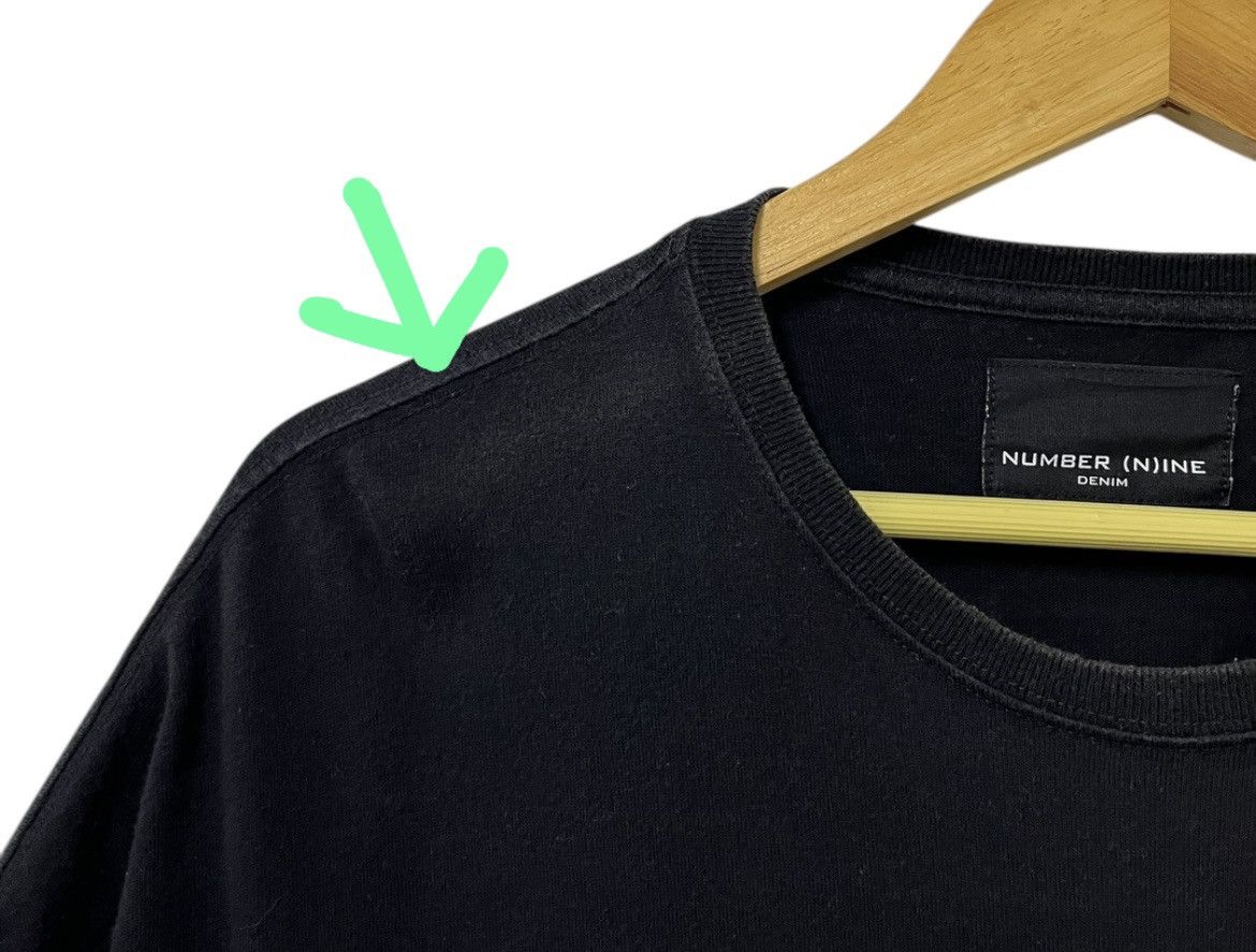 Number (N)ine NUMBER NINE BY TAKAHIRO MIYASHITA POCKET LOGO JAPAN TSHIRT Size US L / EU 52-54 / 3 - 8 Thumbnail