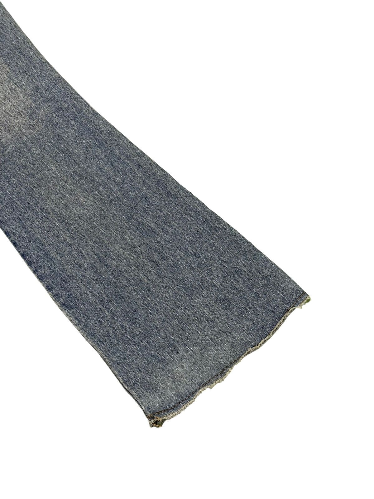 Japanese Brand Flare Jeans Jouer Aux Eches Distress Thin Bell Bottom 8🟦2 Size US 32 / EU 48 - 12 Thumbnail