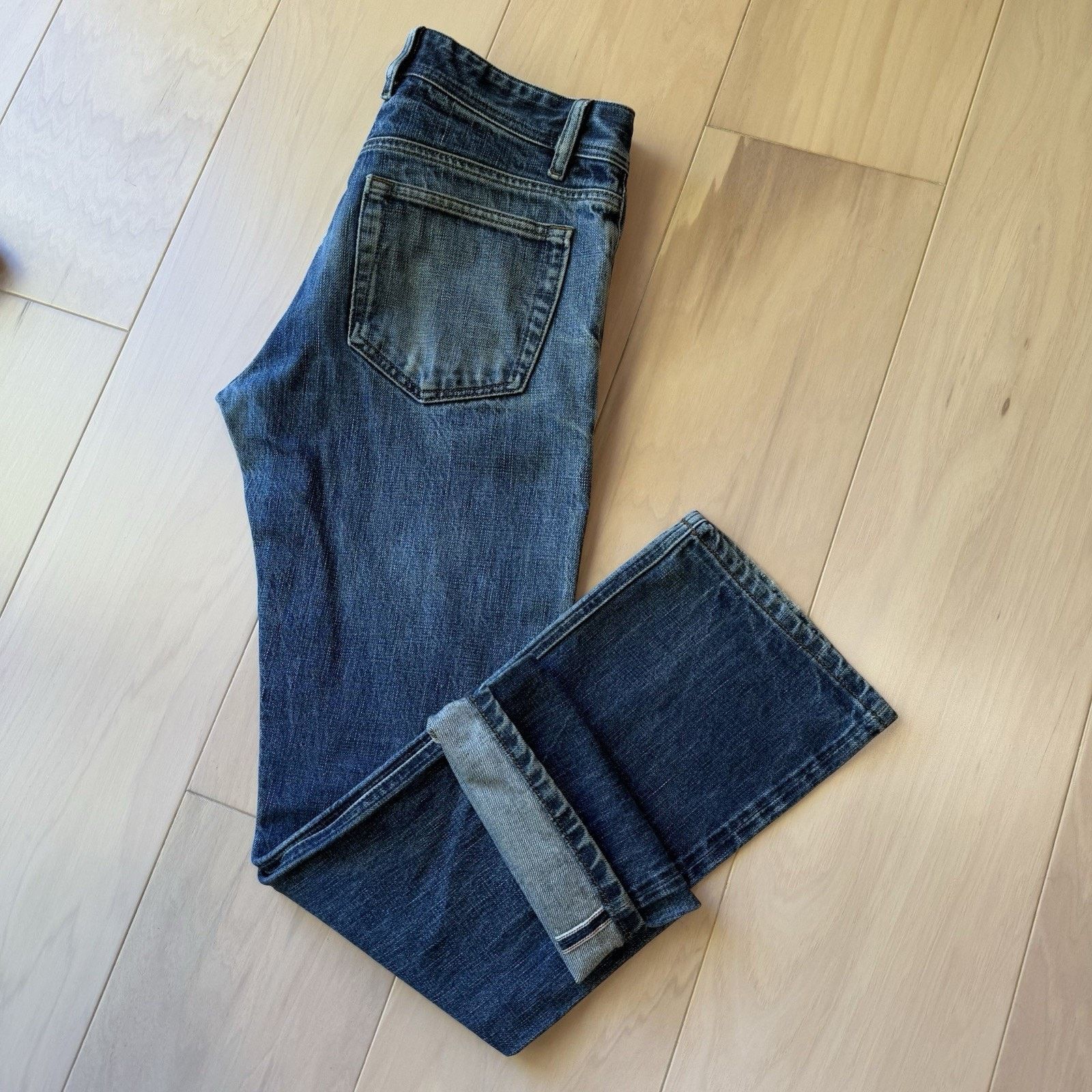Todd Shelton Todd Shelton Selvedge Jeans 30 Blue Heavy Denim Slim Straigh Size US 30 / EU 46 - 9 Thumbnail