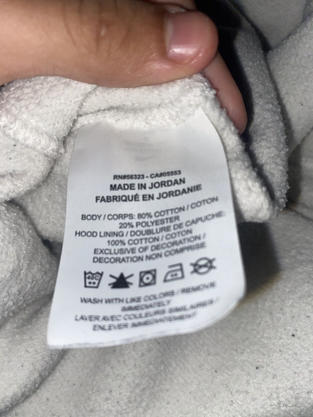 Nike Nike hoodie fleece white size s Size US S / EU 44-46 / 1 - 7 Thumbnail