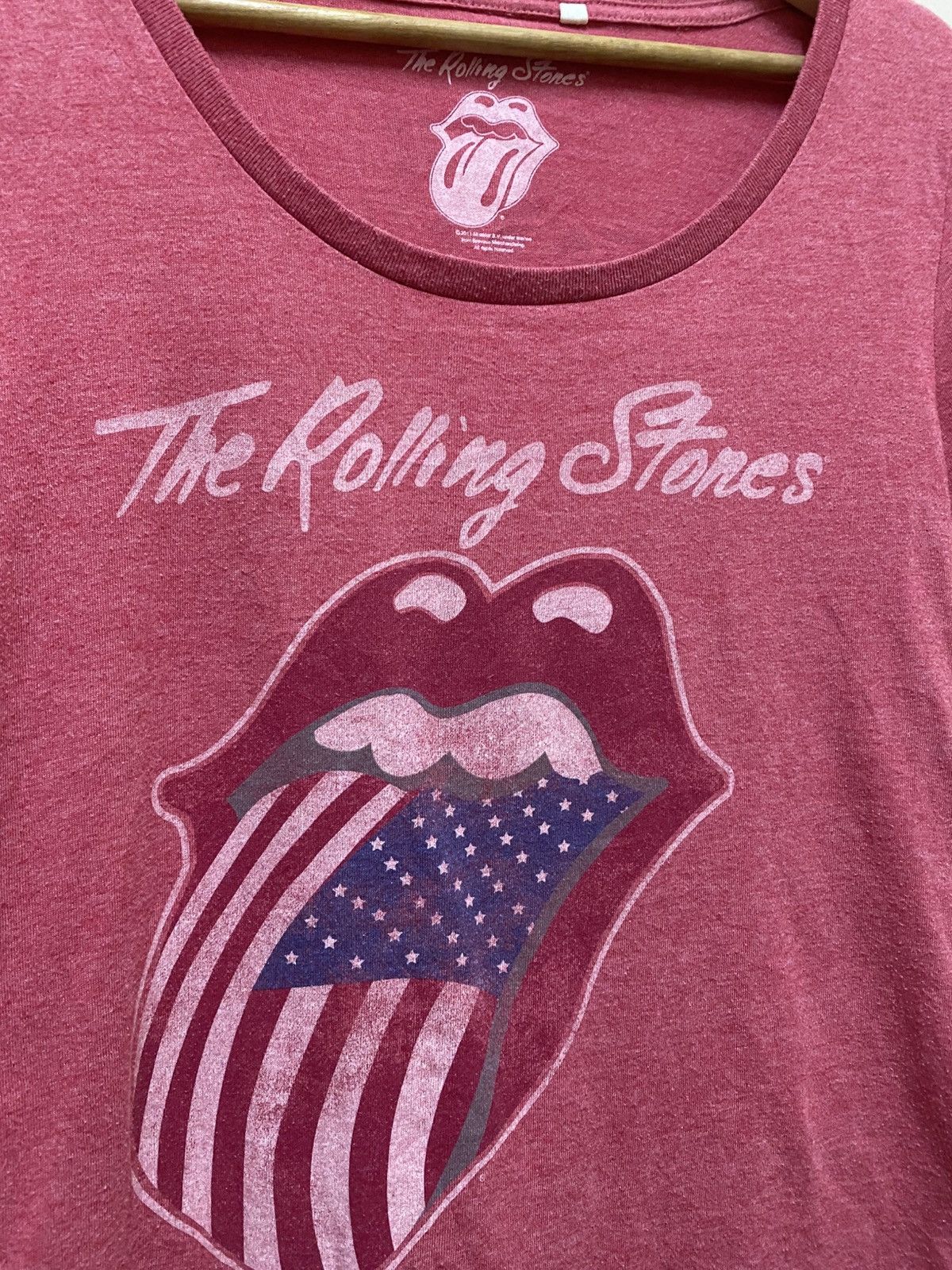 Band Tees The Rolling Stones Big Logo Crewneck Tee Size XXS / US 00 / IT 34 - 3 Thumbnail