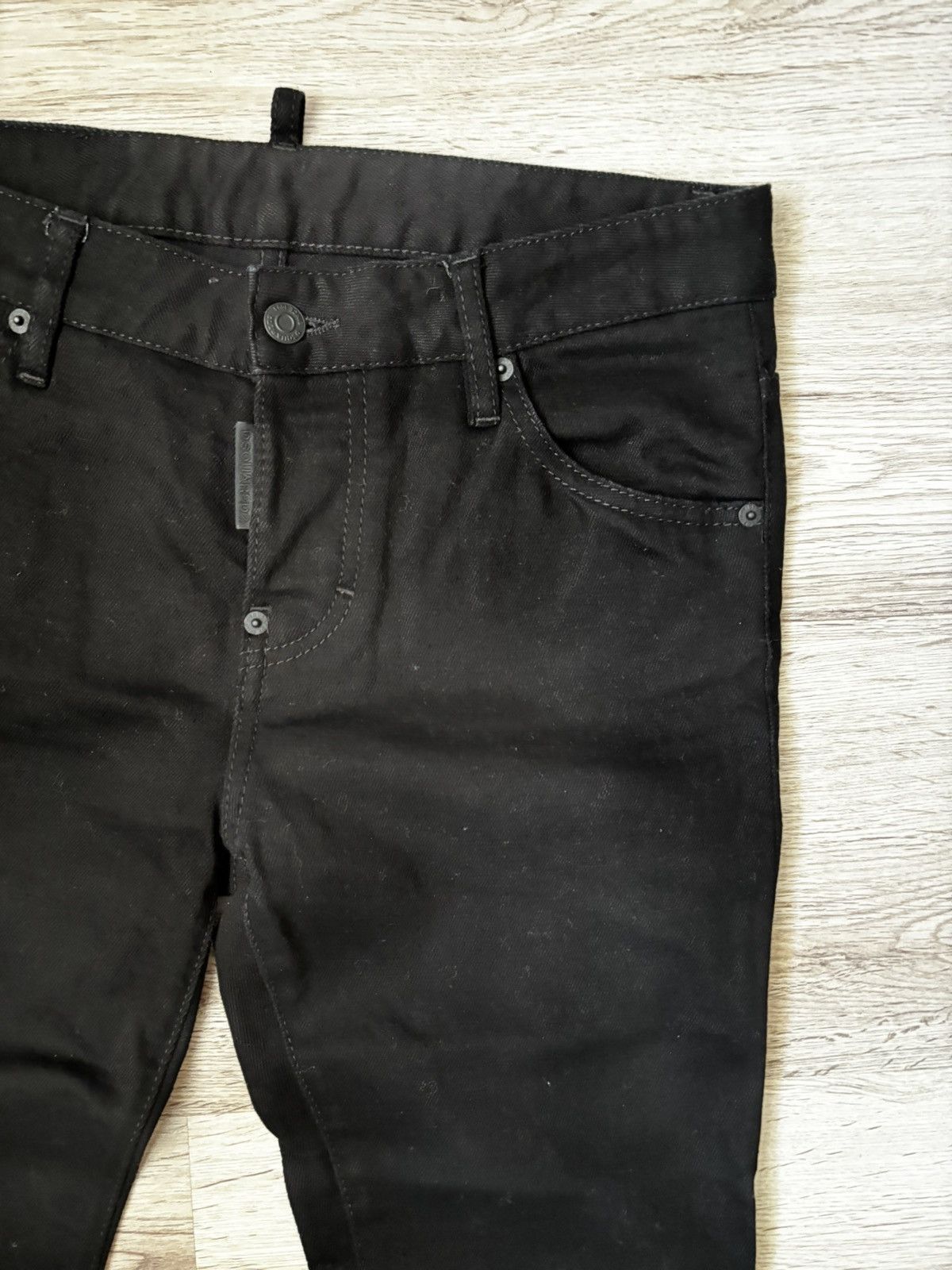 Dsquared2 Dsquared2 “Cool Girl” Cropped Jeans – Black, Made in Italy Size 27" / US 4 / IT 40 - 4 Thumbnail