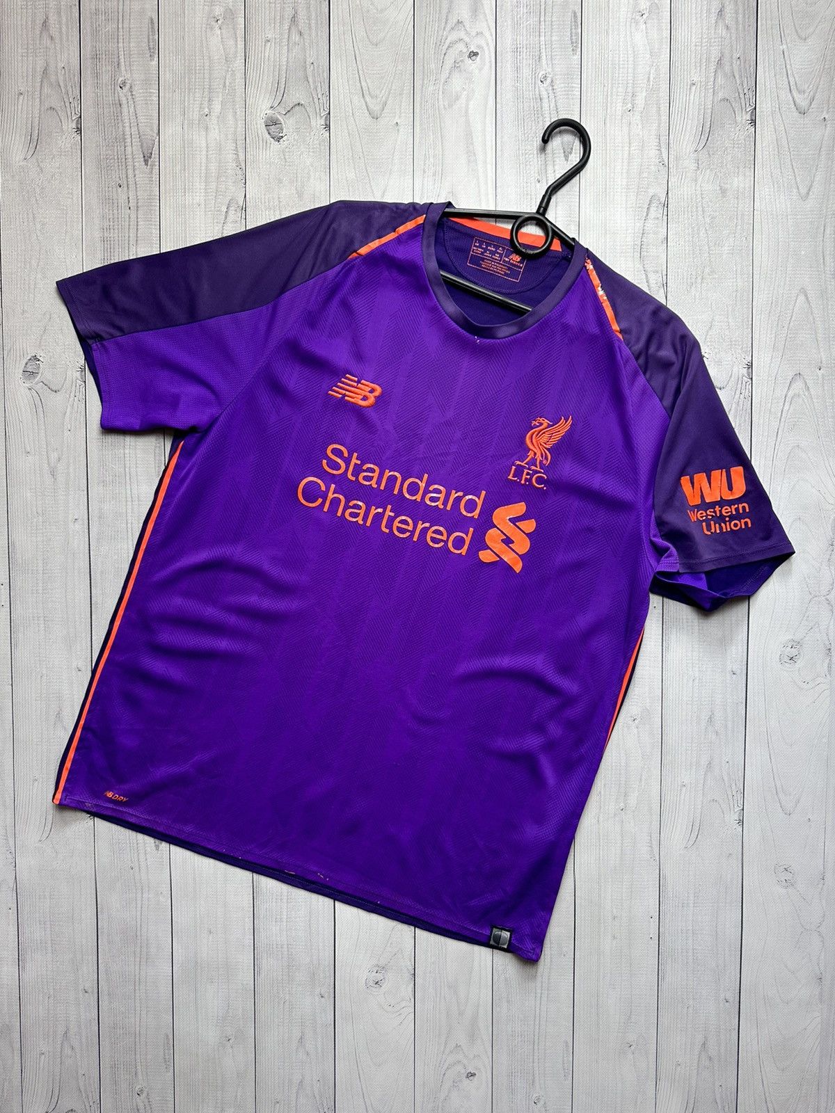 Vintage Vintage Liverpool soccer jersey purple rare size L Size US L / EU 52-54 / 3 - 1 Thumbnail