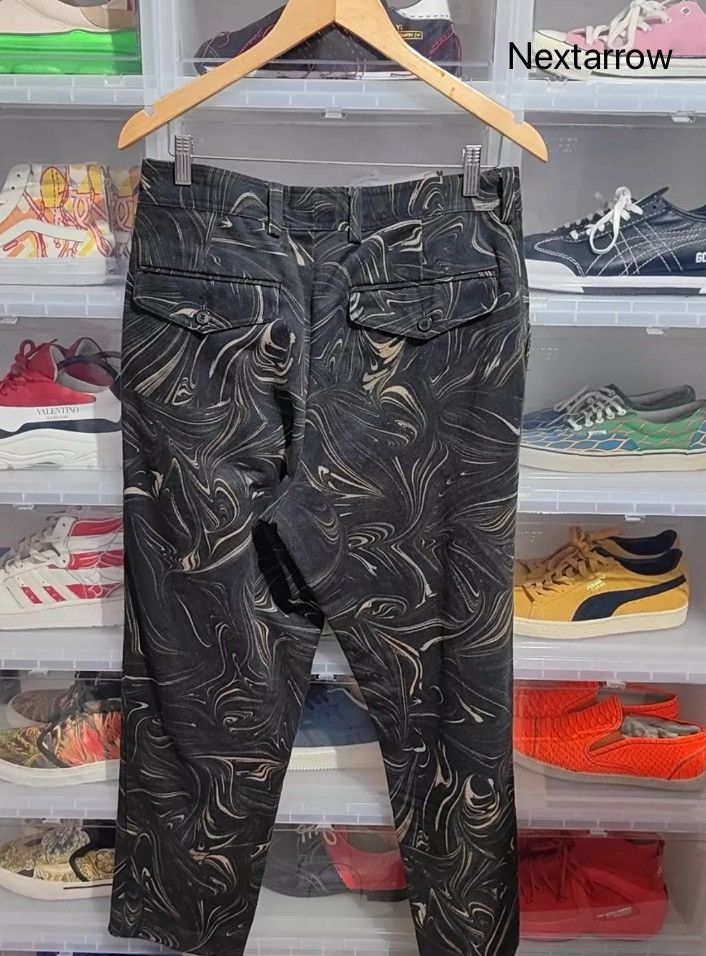 Dries Van Noten Dries van noten flower brown black pants 2412-Nextarrow Size 46R - 2 Thumbnail