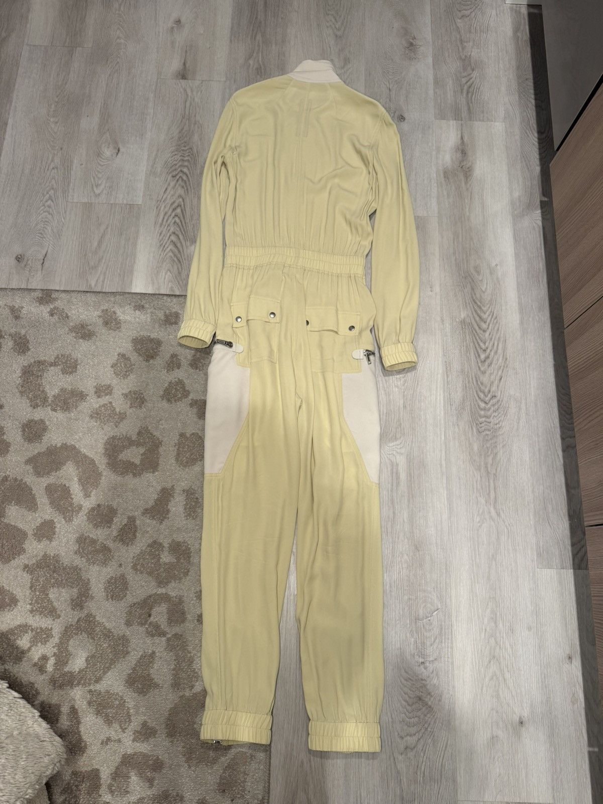 Rick Owens runway s/s 2020 silk flight suit!! Size US 28 / EU 44 - 7 Thumbnail