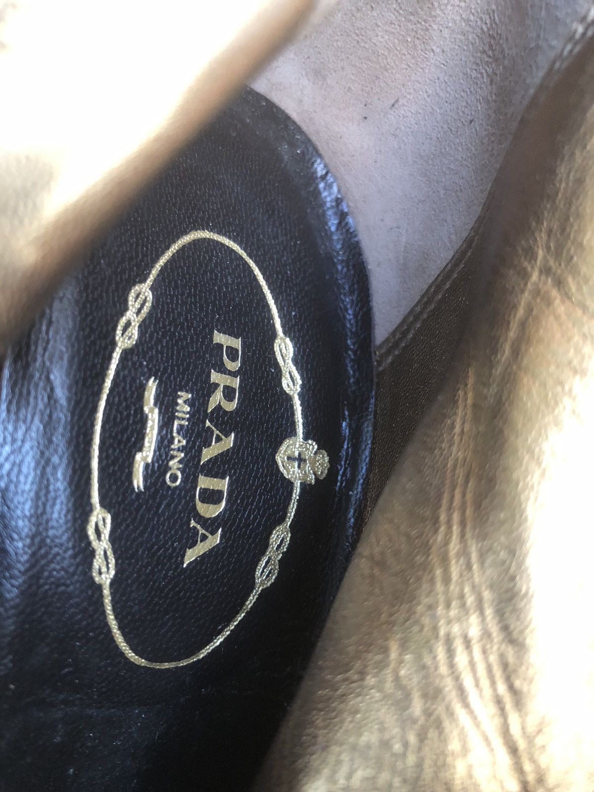 Prada Prada Brown Suede Boots Size 37.5 Size US 7.5 / IT 37.5 - 8 Thumbnail