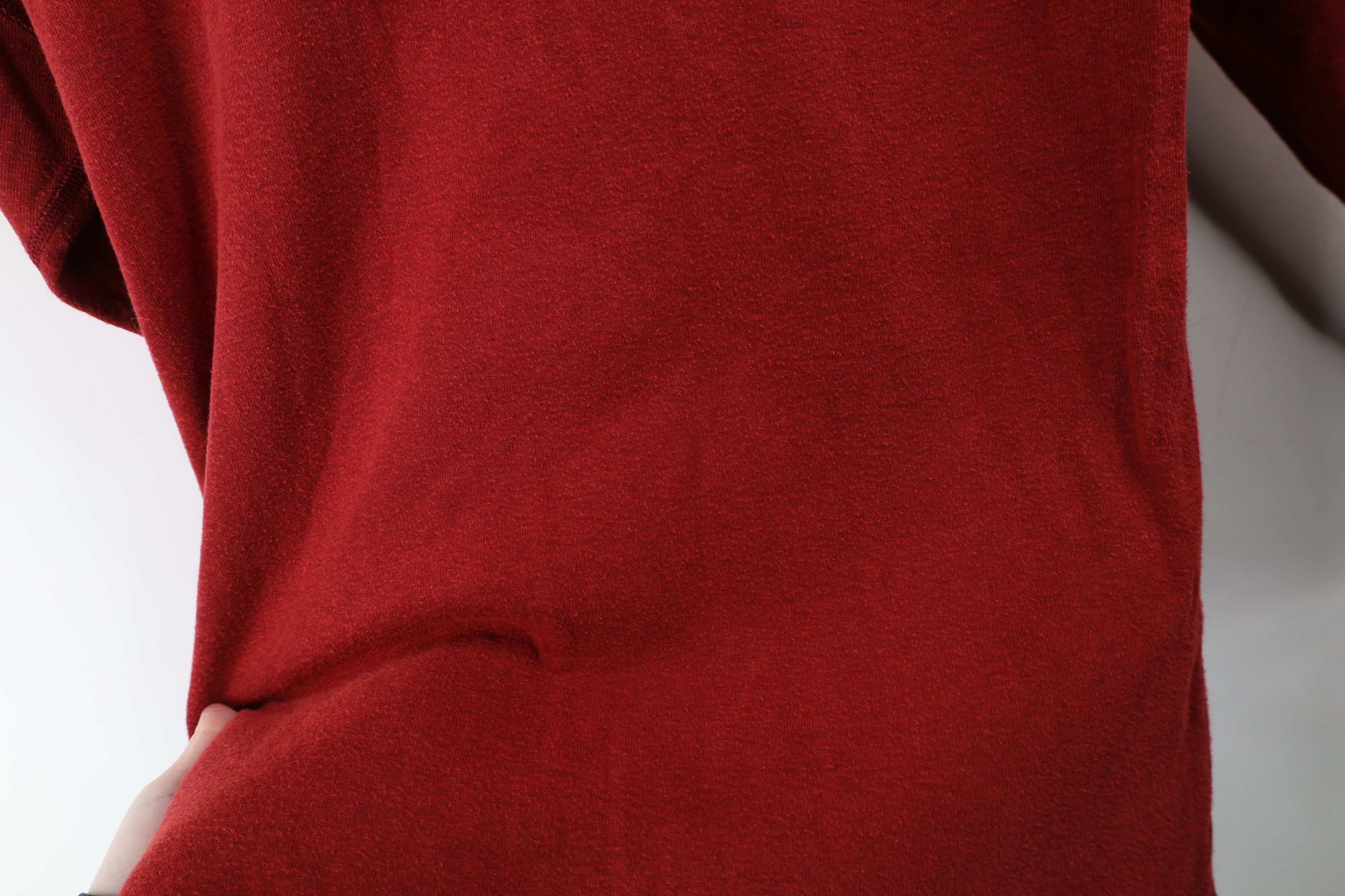 L.L. Bean × Vintage Vintage LL Bean Double Wall Wool Blend Thermal T-Shirt Red Size US XL / EU 56 / 4 - 10 Thumbnail