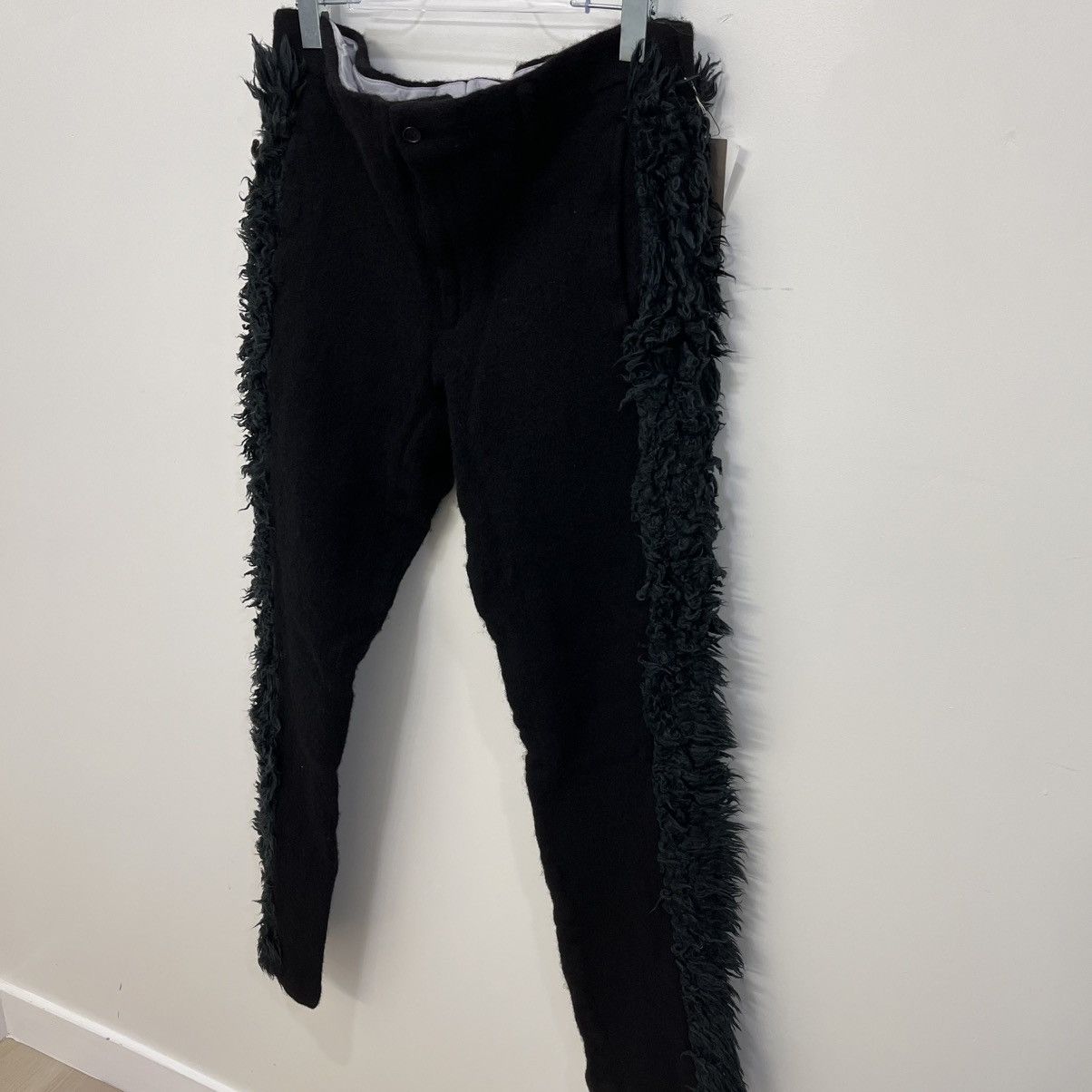 Comme des Garcons Homme Plus AW23 COMME Des Garçons Homme Plus Fur/Wool Pants Size US 34 / EU 50 - 10 Thumbnail