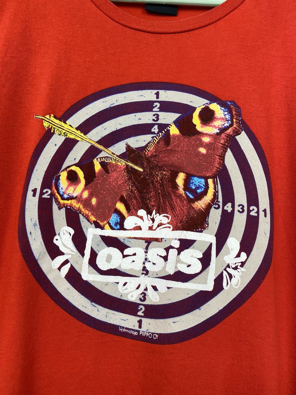 Band Tees × Vintage Oasis Summer Tour 2009 T Shirt Tee Blur