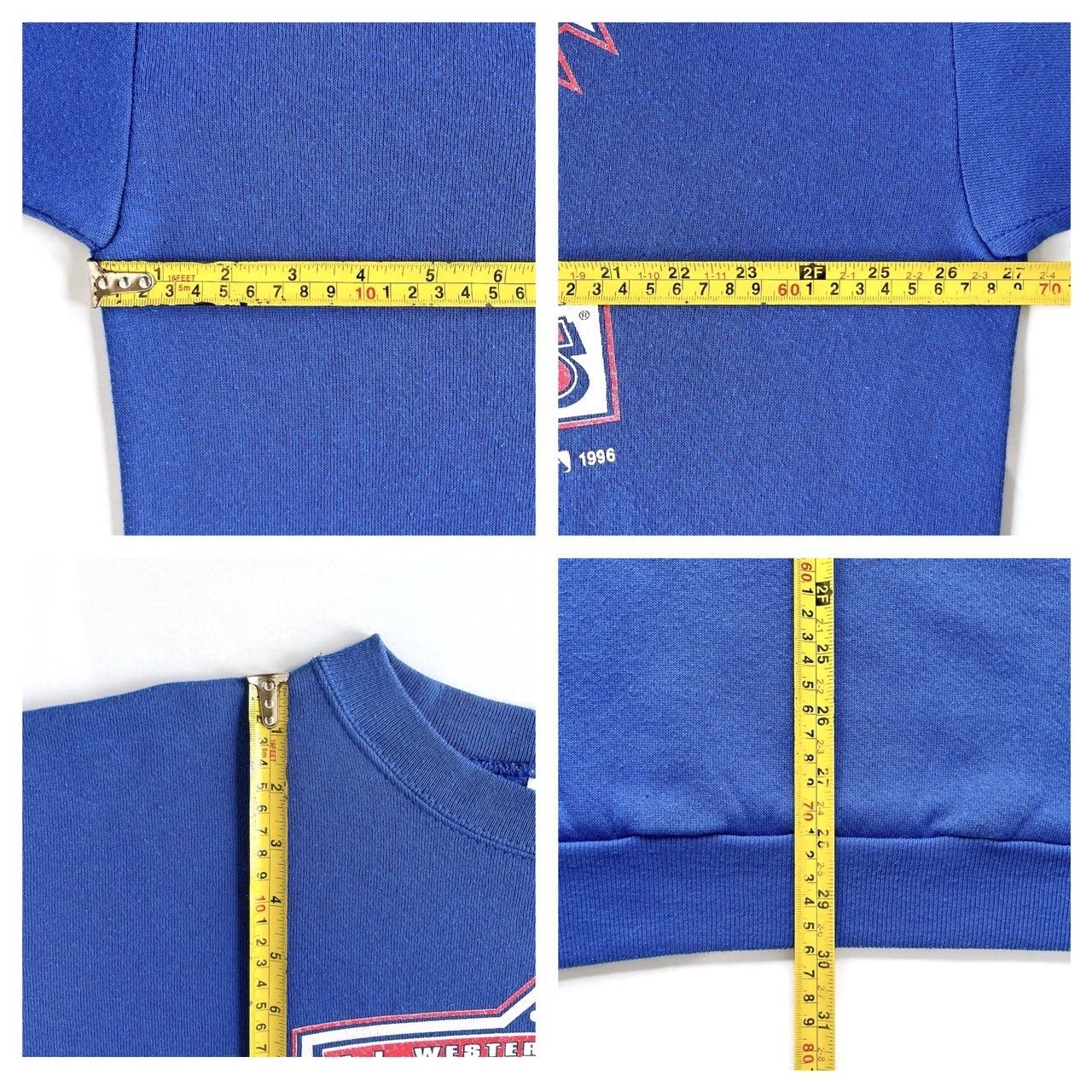 Logo 7 × Vintage 90s Texas Rangers MLB sweatshirt/ 2X Size US XXL / EU 58 / 5 - 9 Thumbnail