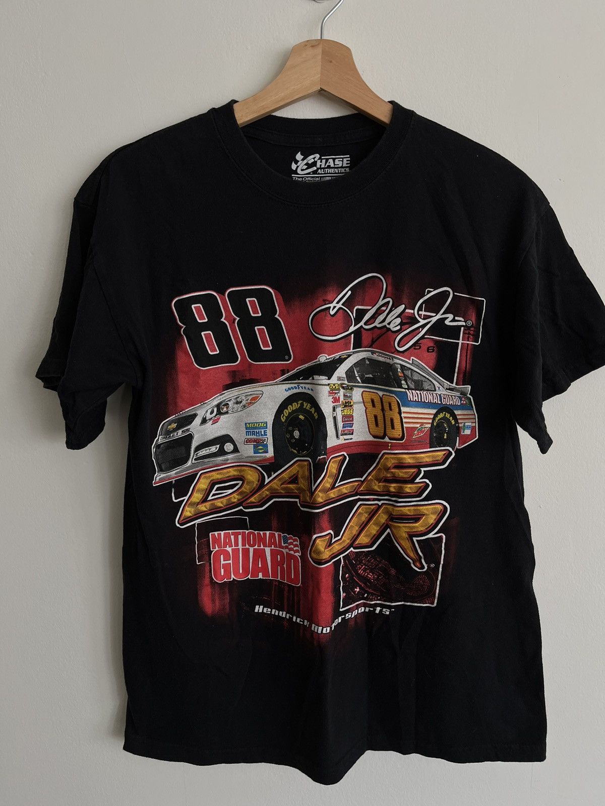 Chase Authentics NASCAR - Dale Earnhardt Jr National Guard T-Shirt ...