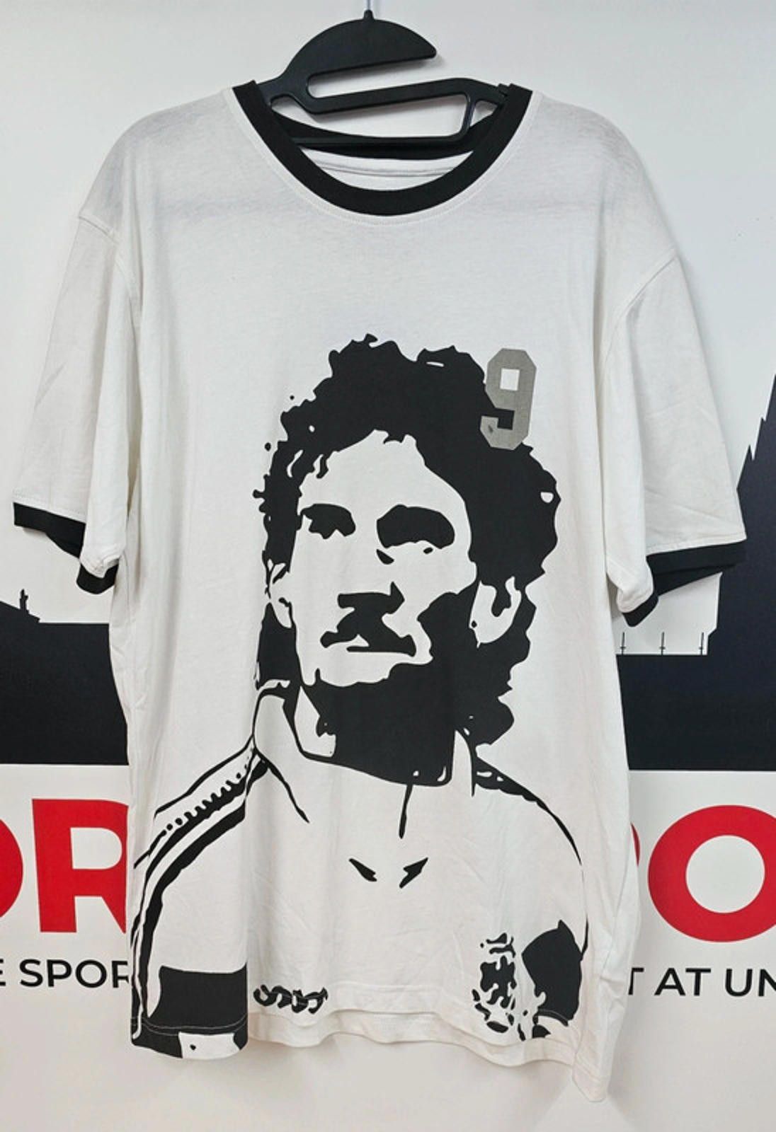 Adidas adidas Originals Vintage Rudi Voller T-Shirt Small BNWT (A2) Size US S / EU 44-46 / 1 - 1 Thumbnail