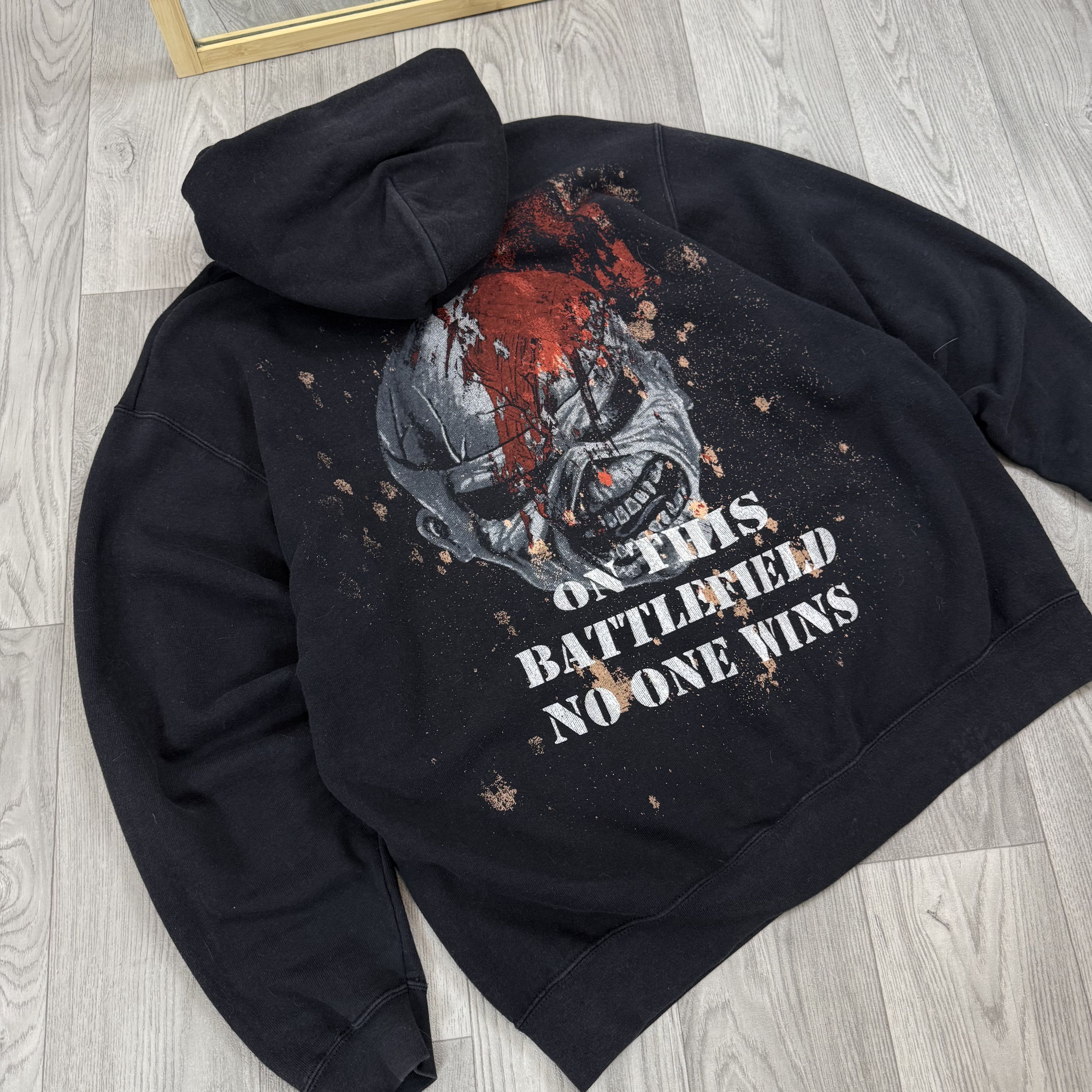 Iron Maiden Vintage Iron Maiden 90s Rock Band Zip Hoodie Hooded Sweat Size US XL / EU 56 / 4 - 10 Thumbnail