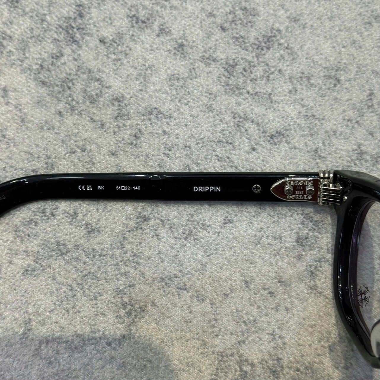 Chrome Hearts CHROME HEARTS DRIPPIN BLACK Size ONE SIZE - 4 Thumbnail