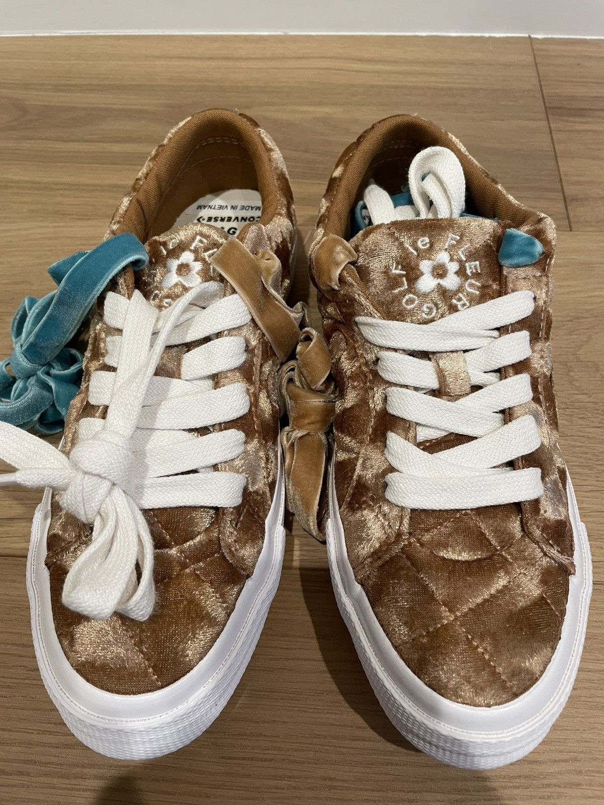 Converse × Golf Wang × Golf le Fleur Golf le Fleur x Converse One Star Velvet Curry Size US 6.5 / IT 36.5 - 3 Thumbnail