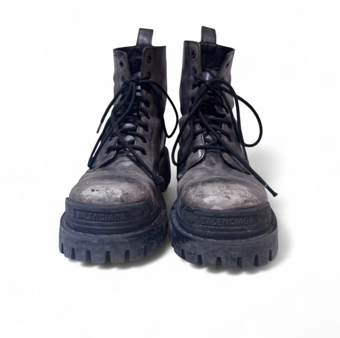Balenciaga Balenciaga strike boots leather Size US 8 / EU 41 - 4 Thumbnail