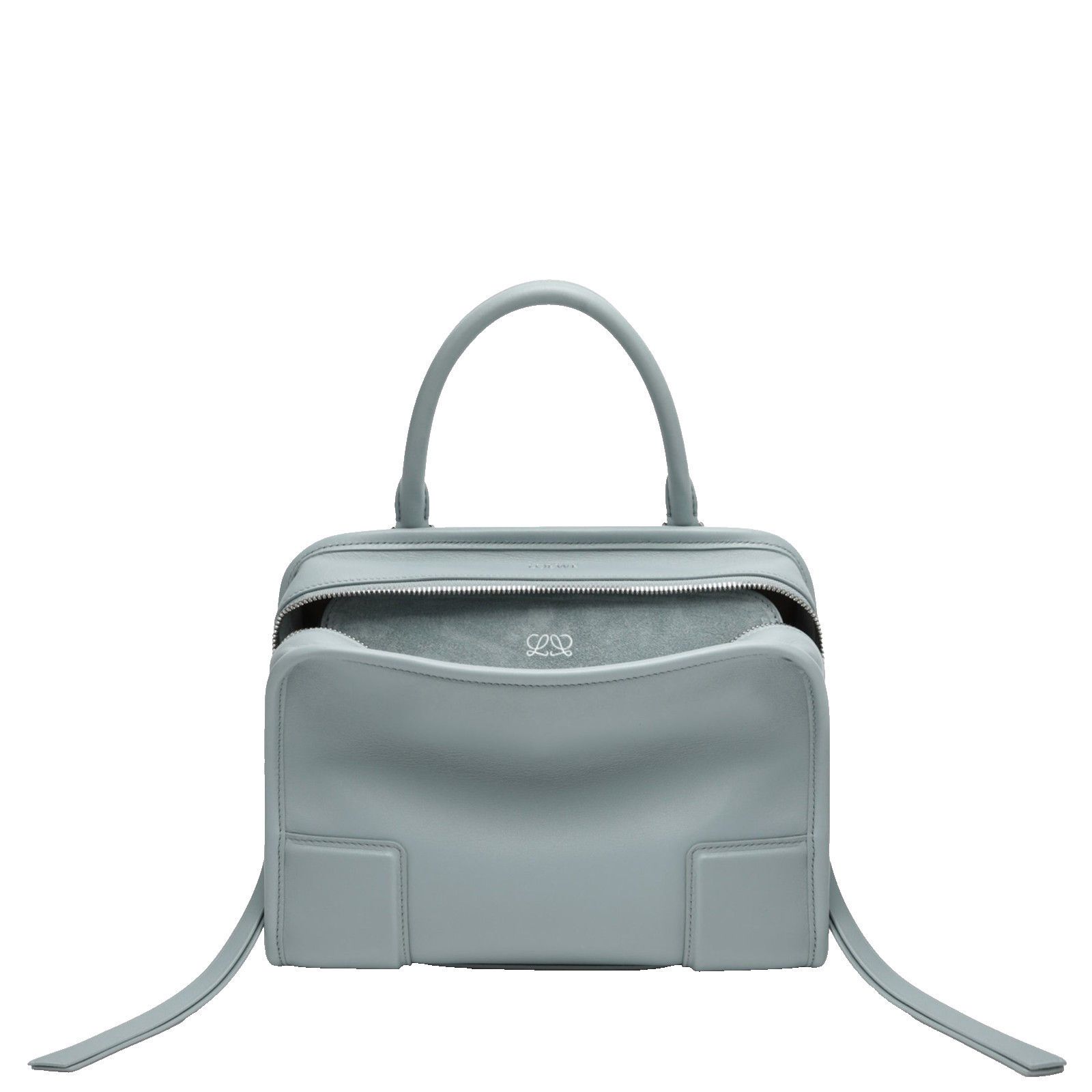 Loewe LOEWE Small Amazona 180 Mineral Mist Soft Calfskin Top Handl Size ONE SIZE - 1 Thumbnail