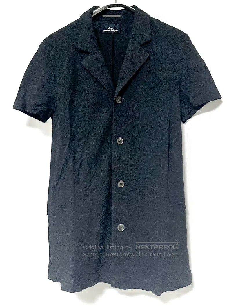 Comme des Garcons Comme Des Garcons Black Patchwork Blazer-Style Shirt Diamo Size M / US 6-8 / IT 42-44 - 1 Thumbnail