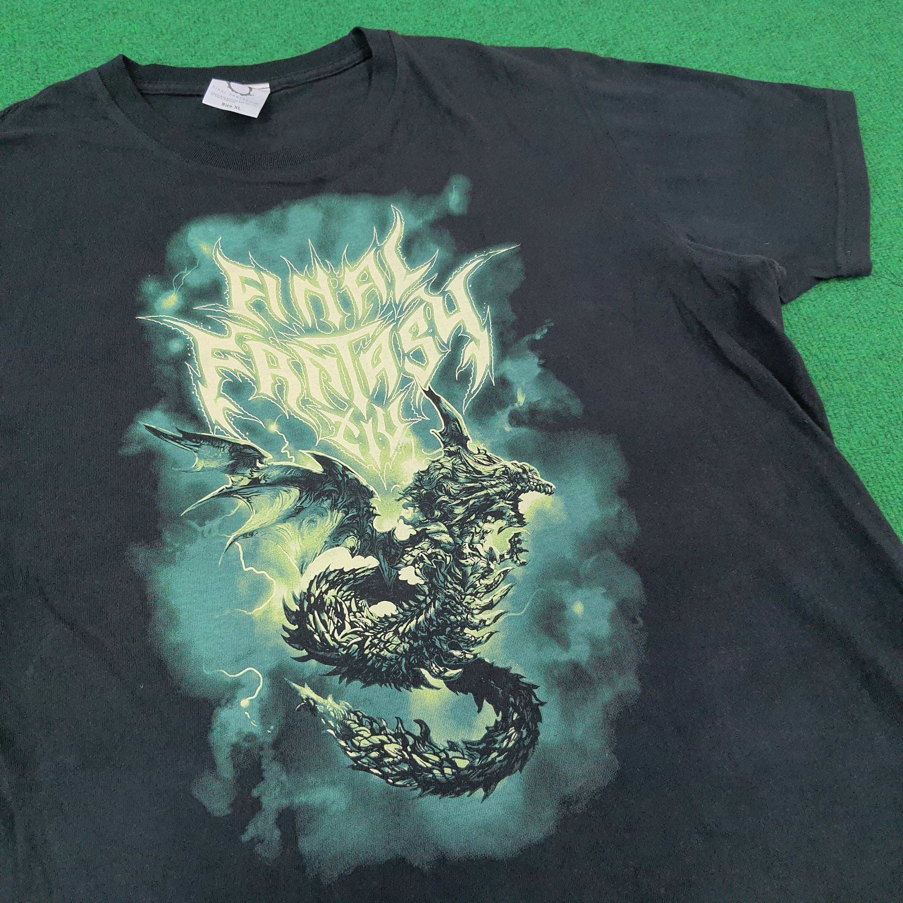 The Game Vintage Final Fantasy XIV 2018 Fan Fest Merc Tshirt C276N26 Size US L / EU 52-54 / 3 - 2 Thumbnail