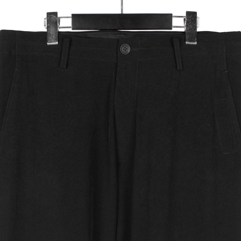 Yohji Yamamoto Yohji Yamamoto Pour Homme - TUXEDO SLIM PANTS Size US 30 / EU 46 - 3 Thumbnail