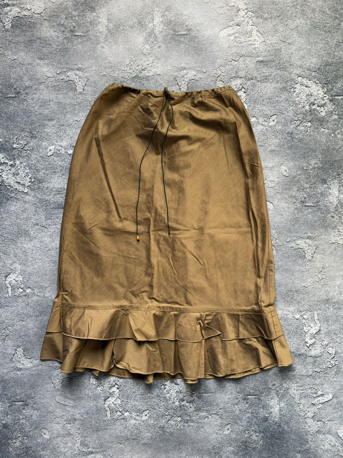 Cop Copine Vintage 00s Cop Copine Paris Y2K Ruffled Layered Skirt Rare Size 27" / US 4 / IT 40 - 1 Thumbnail