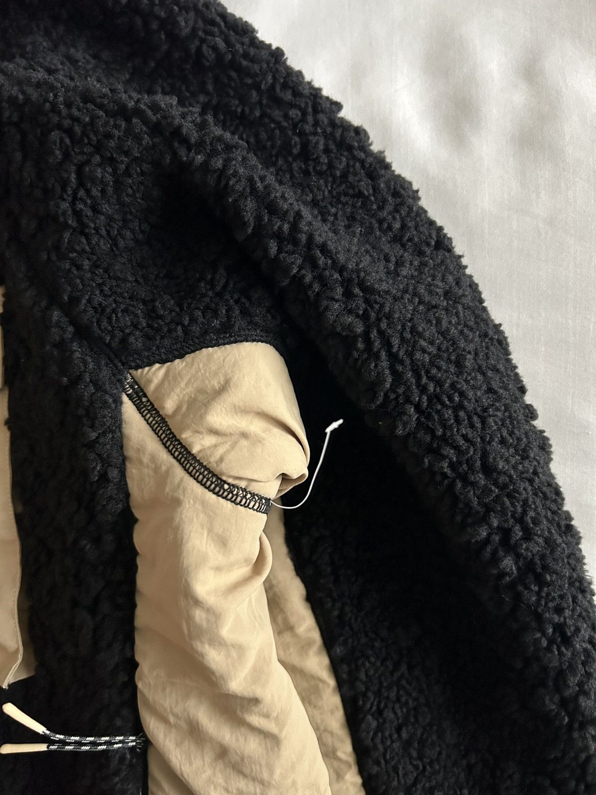 Reese Cooper Reese Cooper Sherpa Fleece Anorak Hood Outdoor Supply Black Size US M / EU 48-50 / 2 - 9 Thumbnail
