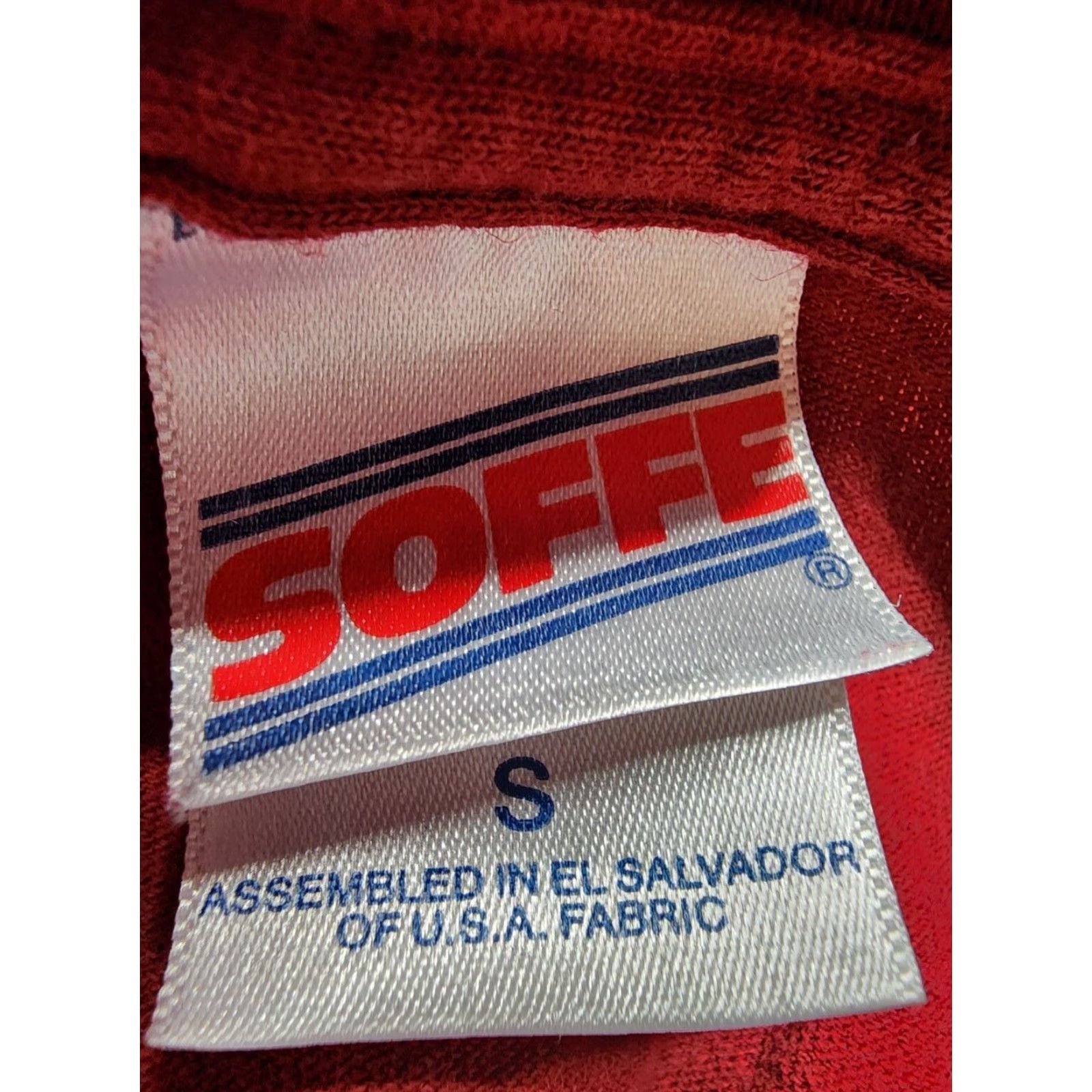 Soffe VINTAGE Soffe USMC Base Hawaii T Shirt Men S Crew Neck Red 90s Military Logo Size US S / EU 44-46 / 1 - 5 Thumbnail