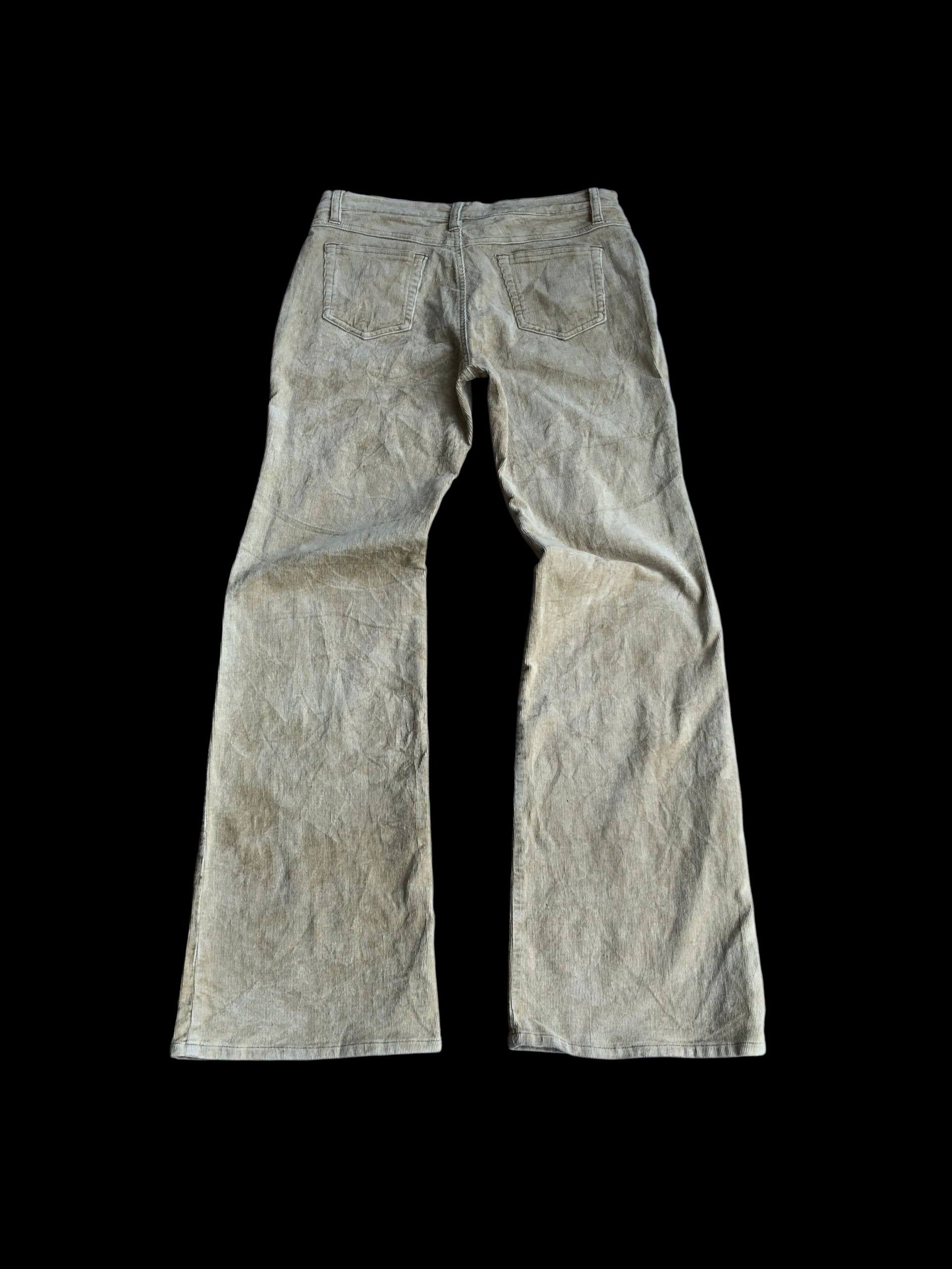 If Six Was Nine An Side Flared Bootcut Corduroy Floral embroidery Like Lgb Size US 29 - 2 Thumbnail