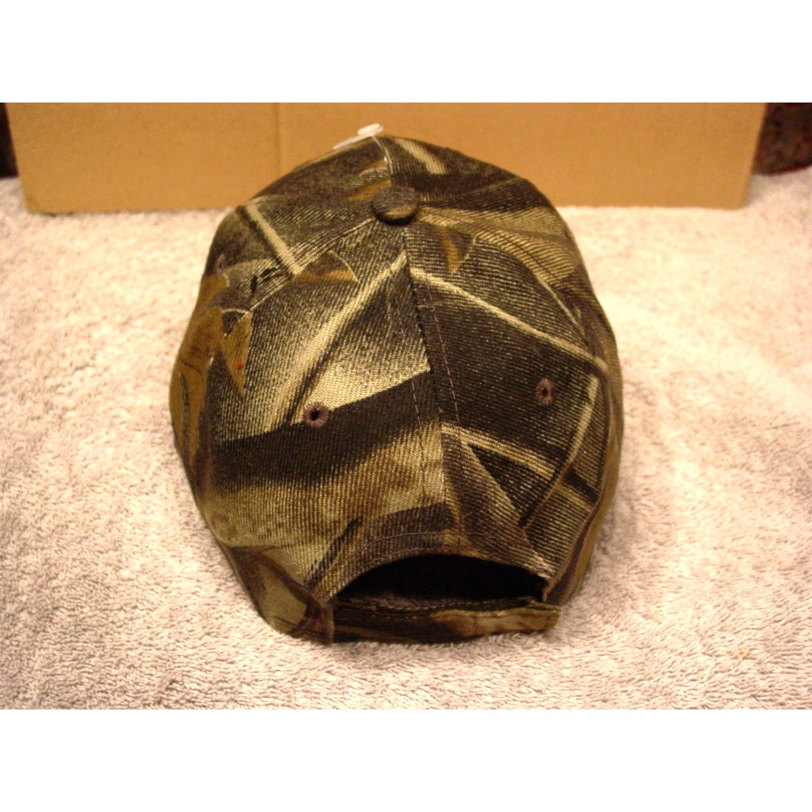 Hunter Hunting Baseball Cap - Adjustable Camouflage/Black Multicolor Deer Theme - Men’s Cap, Velcro Strap, 1 Size Fits All Size ONE SIZE - 2 Thumbnail