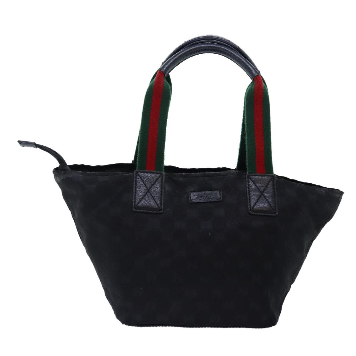Gucci Gg Canvas Black Canvas Tote Bag (Pre-Owned) Size ONE SIZE - 1 Thumbnail