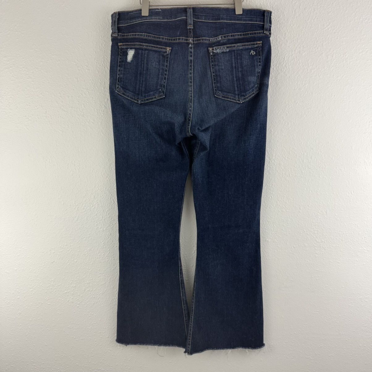 Rag & Bone RAG & BONE Mabel Wash High Rise 10” Crop Flare Jeans Size 30" / US 8 / IT 44 - 7 Thumbnail
