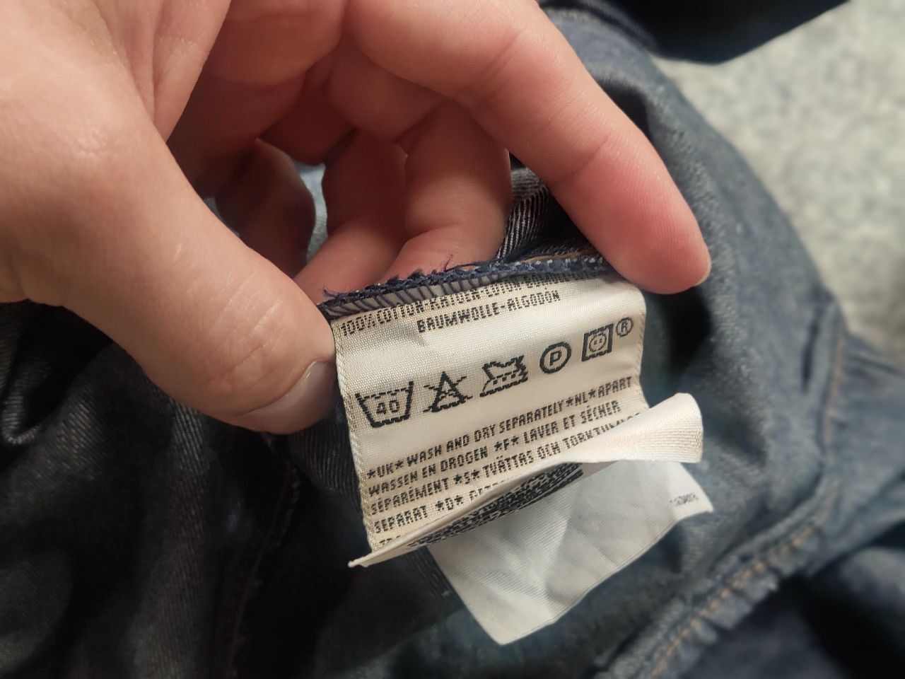 Levi's Vintage 90's Levi's Engineered Twisted Shirt Denim Pocket Size US M / EU 48-50 / 2 - 14 Thumbnail