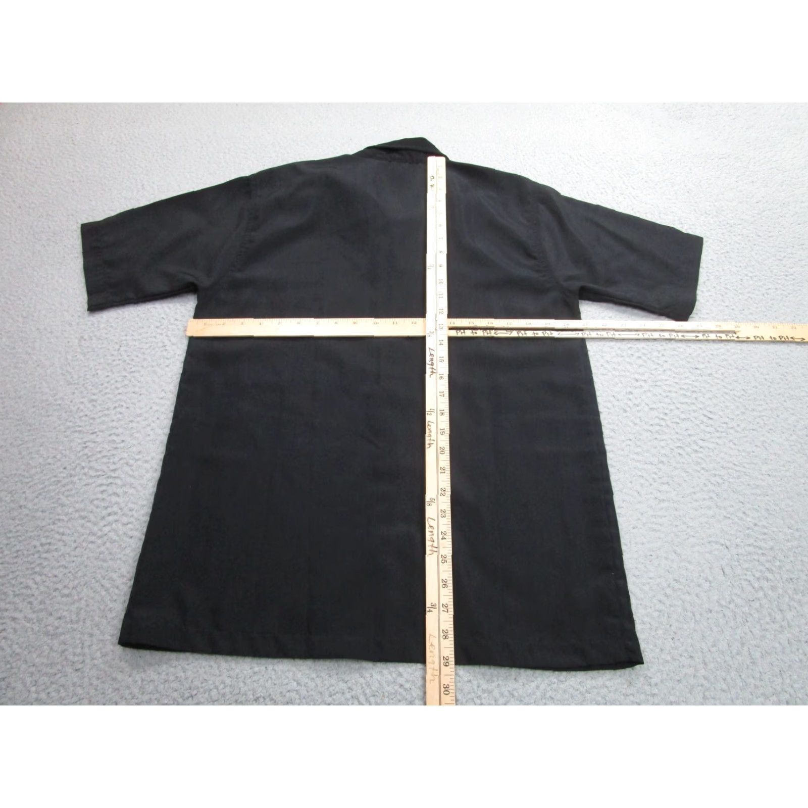 Vintage PHYS.SCI Shirt Mens M Black Short Sleeve Button Up Dragon Graphic Size US M / EU 48-50 / 2 - 6 Thumbnail