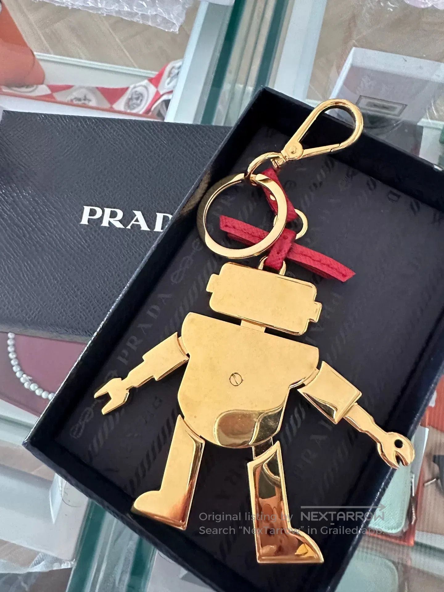 Prada Prada Robot Charm Keychain. Size ONE SIZE - 3 Thumbnail