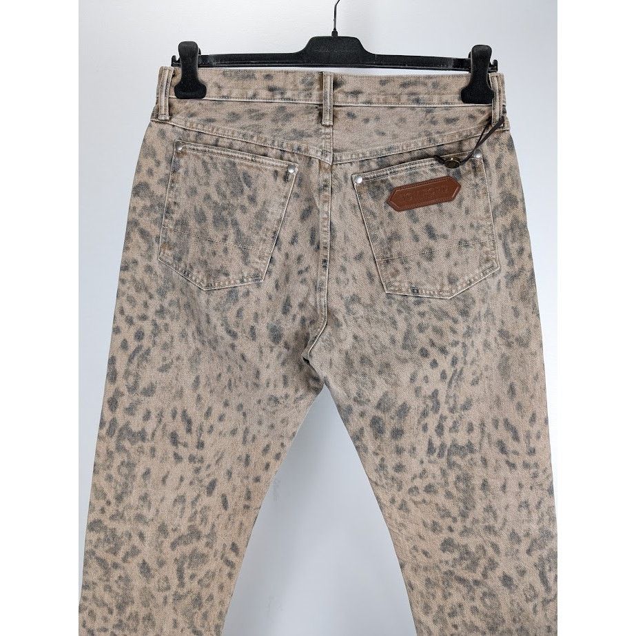 Tom Ford o1rshd1 Denim Pant in Aged Leopard Size US 33 - 11 Thumbnail