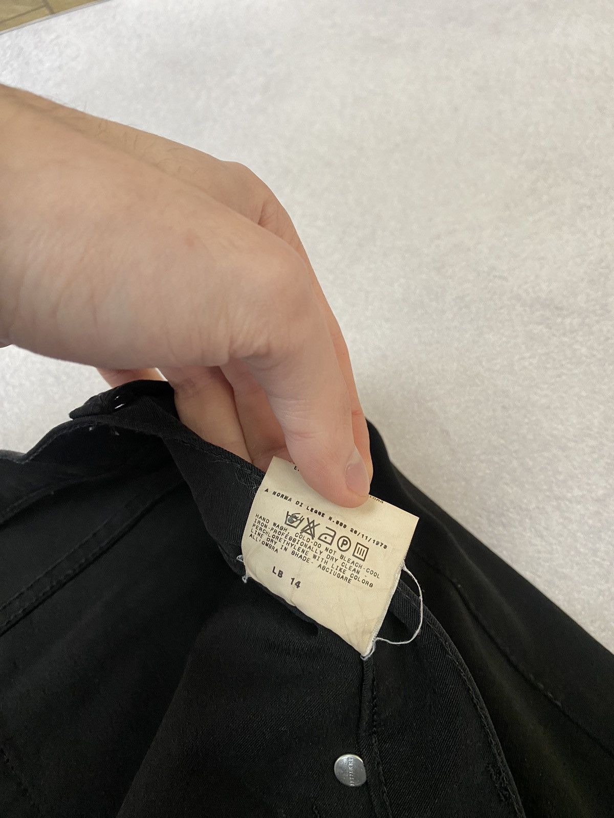 Versace Jeans Couture × Vintage Vintage Versace Jeans Couture Black Pants Size US 34 / EU 50 - 14 Thumbnail