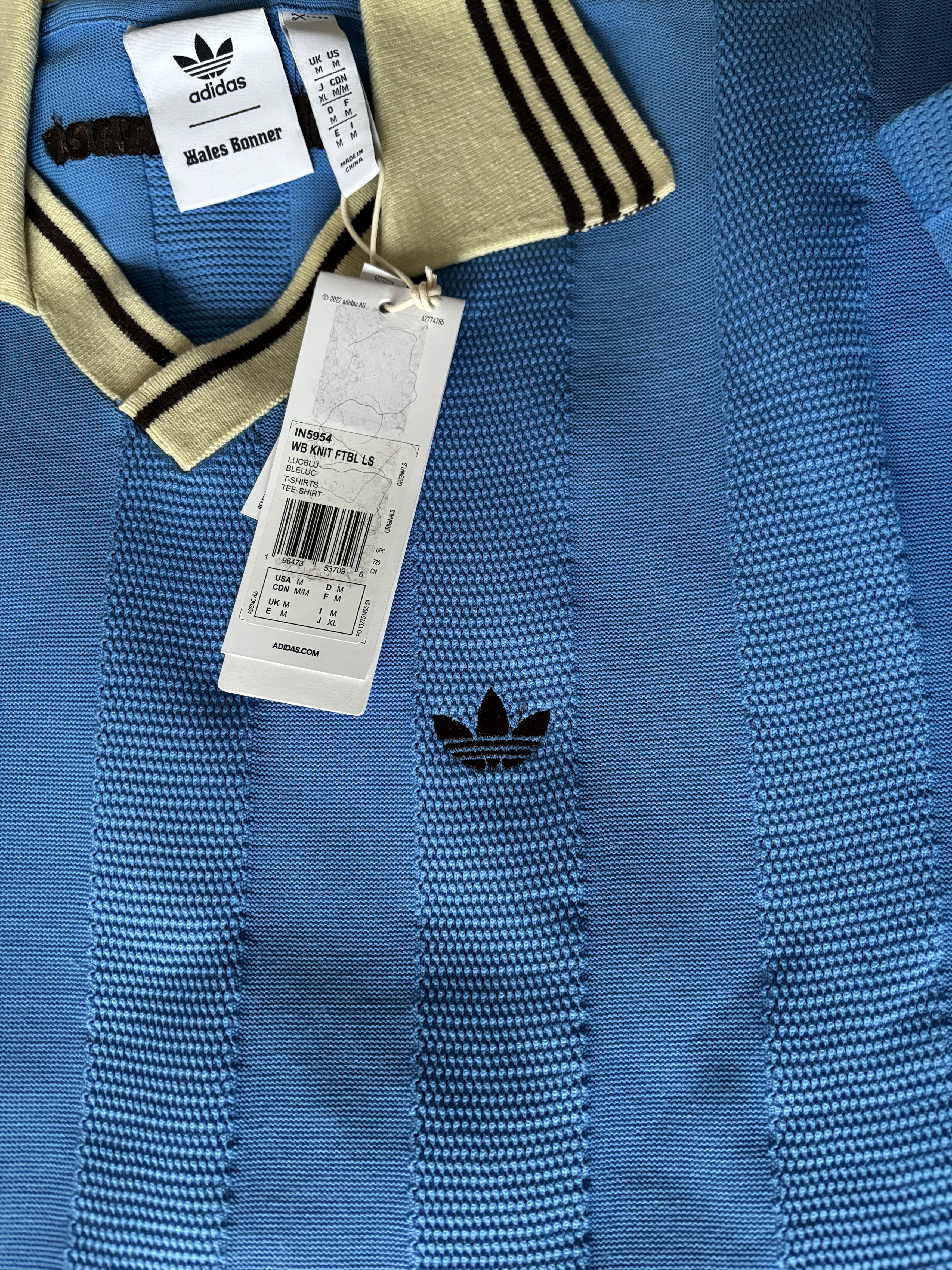 Adidas × Wales Bonner WALES BONNER X ADIDAS WB Knit Football Long Sleeve Size US M / EU 48-50 / 2 - 3 Thumbnail