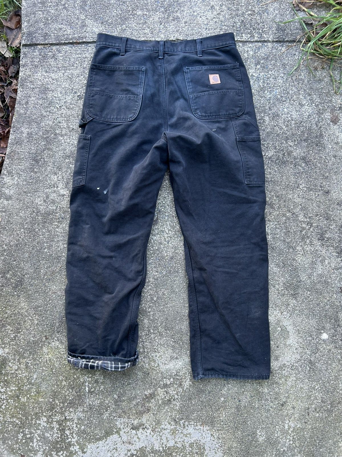 Carhartt Baggy Black Carhartt Pants Size US 36 / EU 52 - 4 Thumbnail