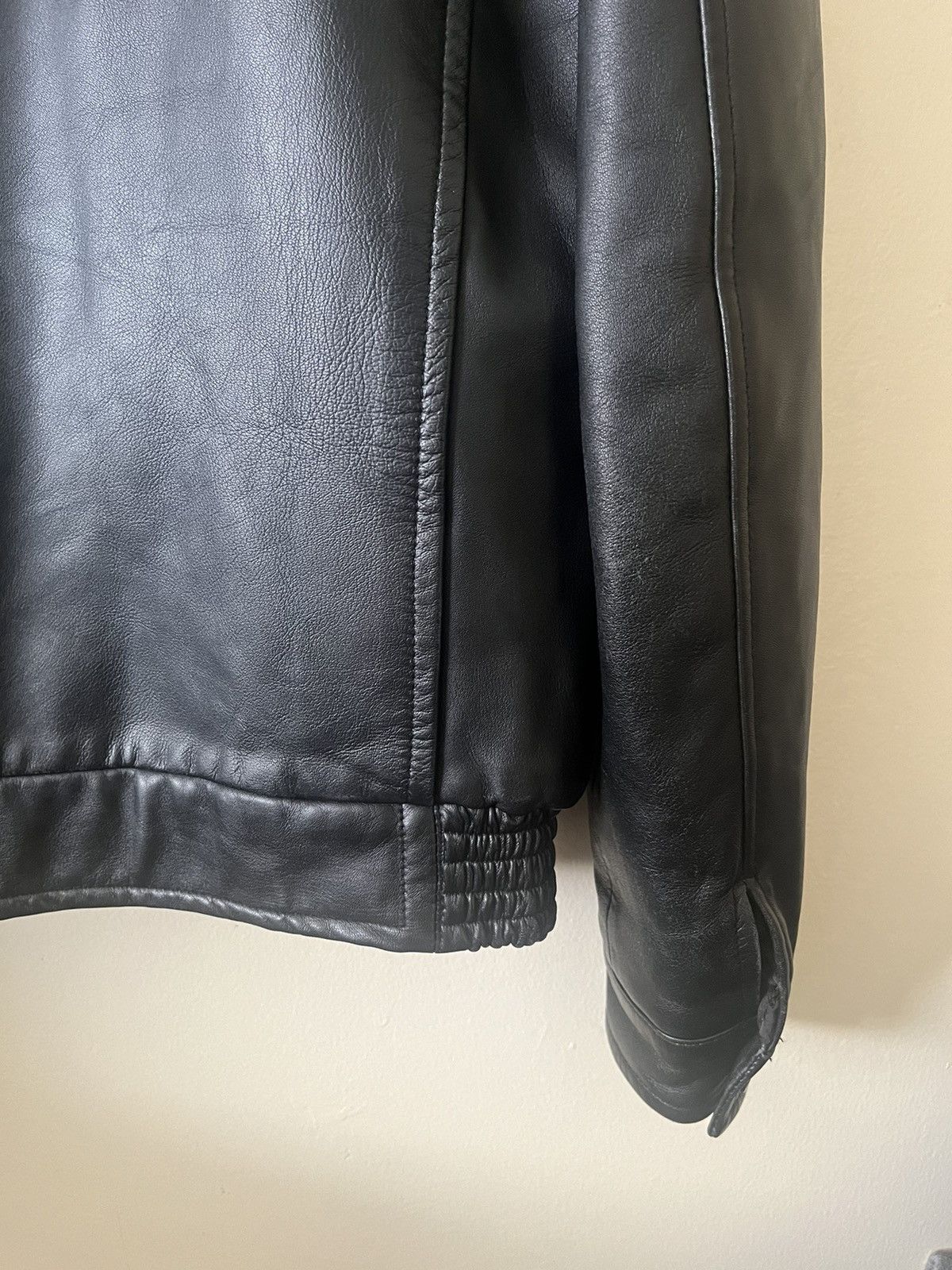 A.P.C. Sherpa Lined Leather Bomber Size US M / EU 48-50 / 2 - 5 Thumbnail