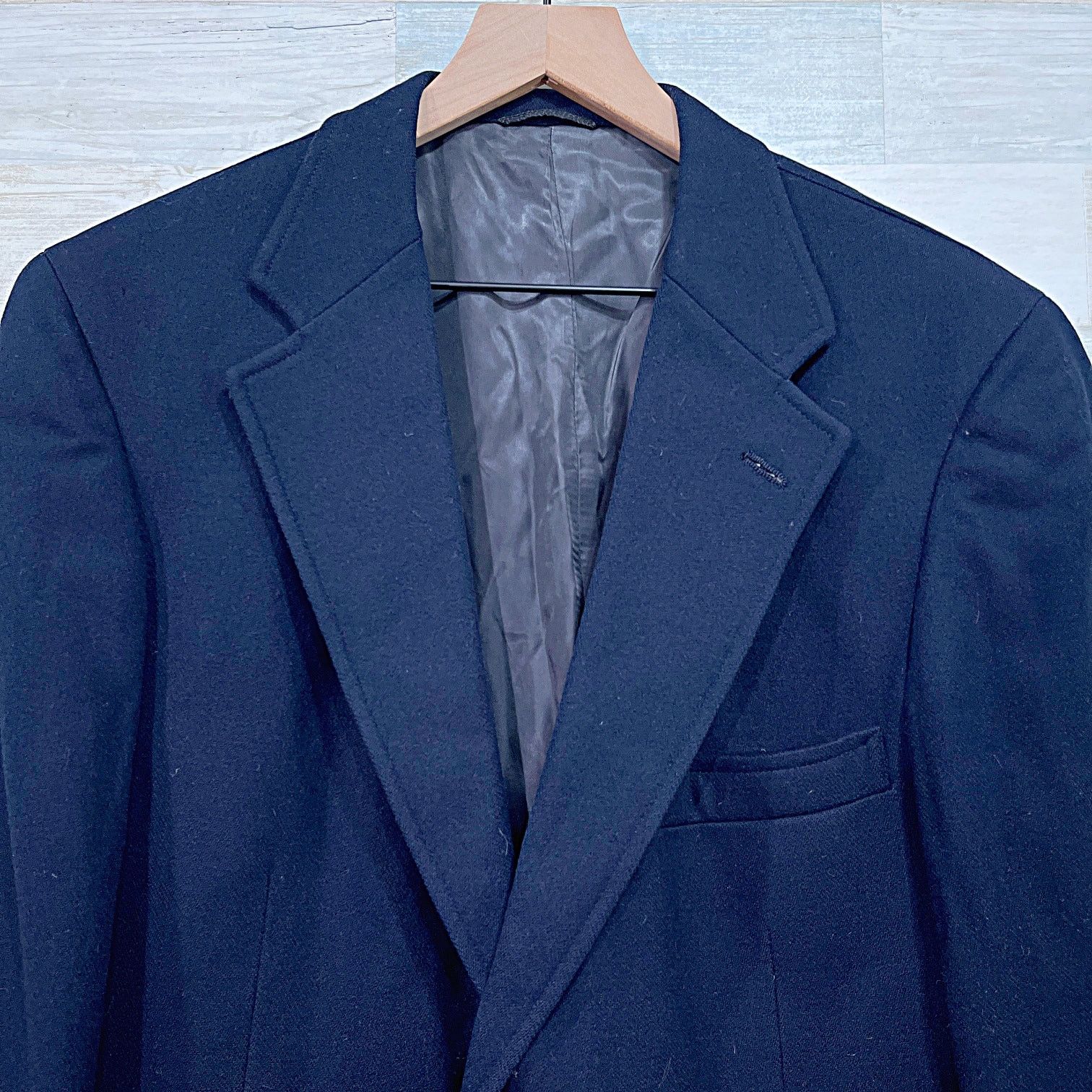 Polo Ralph Lauren Polo University Ralph Lauren Vintage Doeskin Blazer Navy 38R Size 42R - 2 Thumbnail
