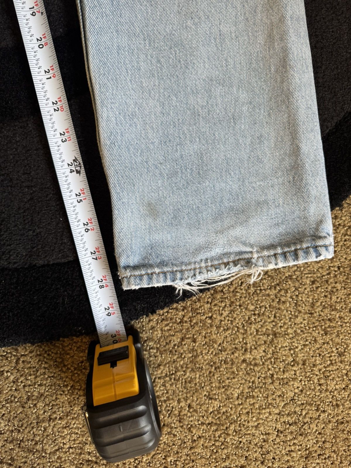 Levi's × Levi's Vintage Clothing × Vintage Light Blue Wash Vintage Levi's 501 Jeans 31x329 Denim Size US 31 - 4 Thumbnail
