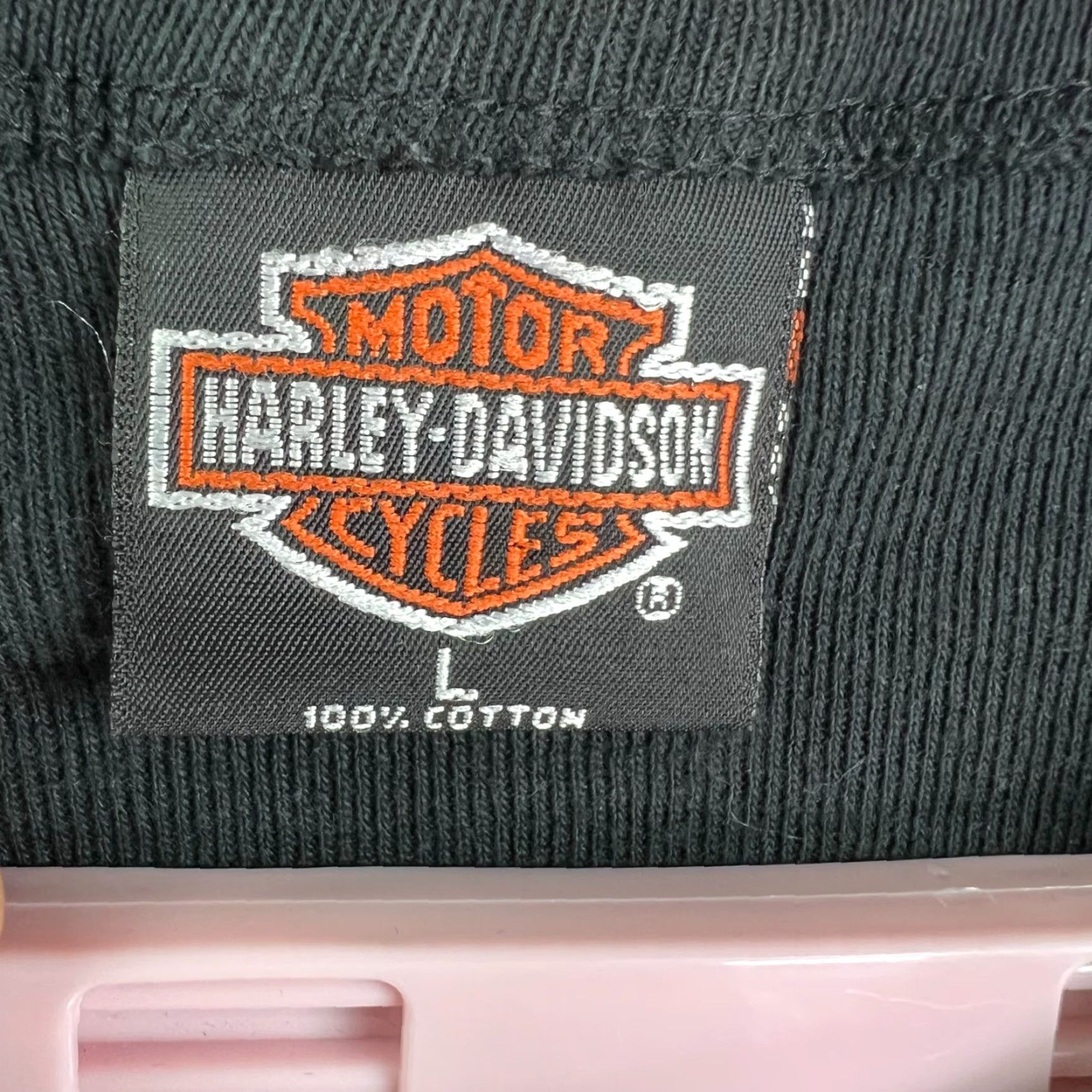 Harley Davidson VINTAGE 1998 Harley-Davidson Real Women Ride Harleys T-Shirt L Black Biker 90s Womens Size L / US 10 / IT 46 - 3 Thumbnail