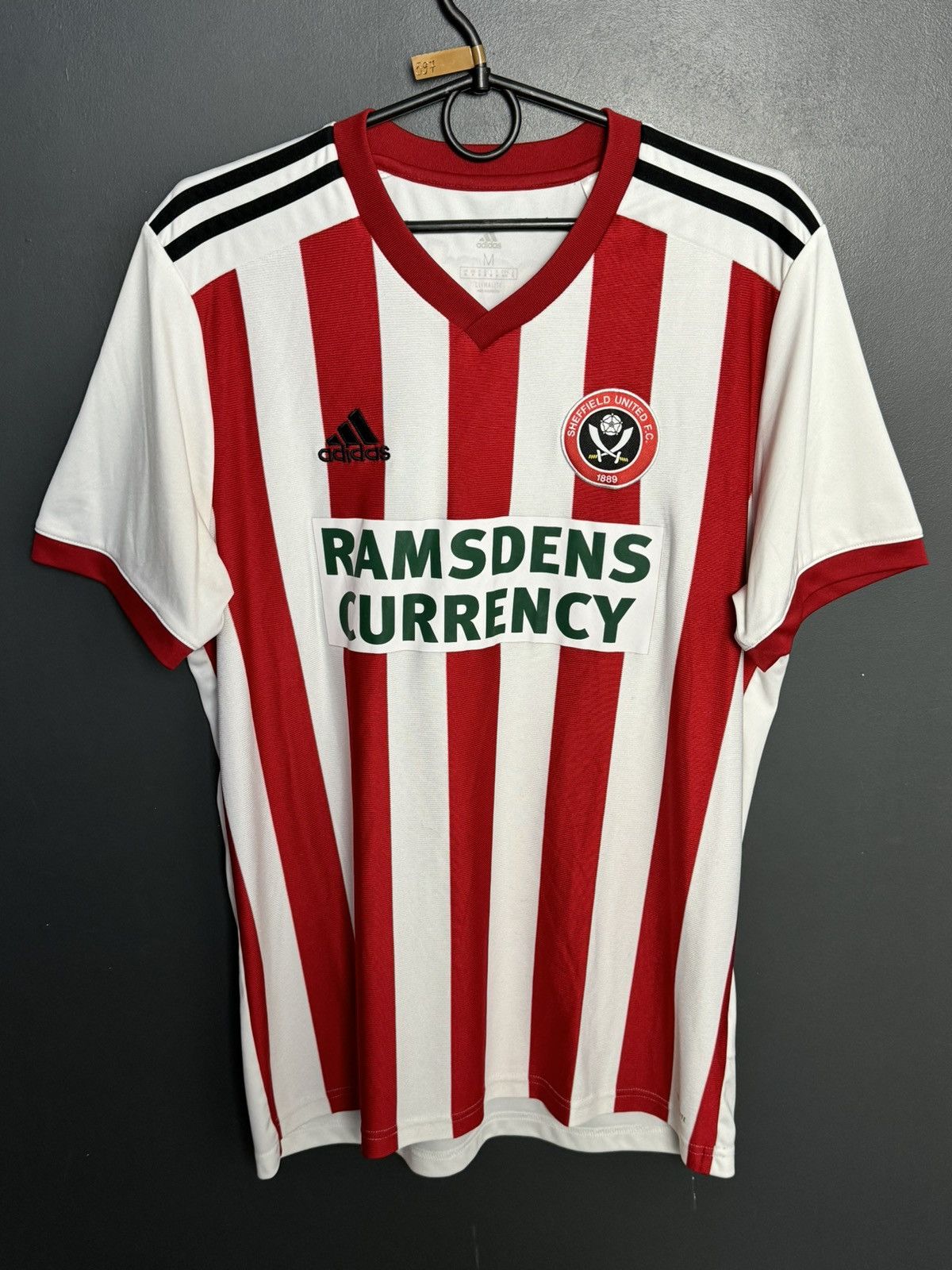 Adidas Sheffield United 18/19 Home Football Jersey Size US M / EU 48-50 / 2 - 1 Thumbnail