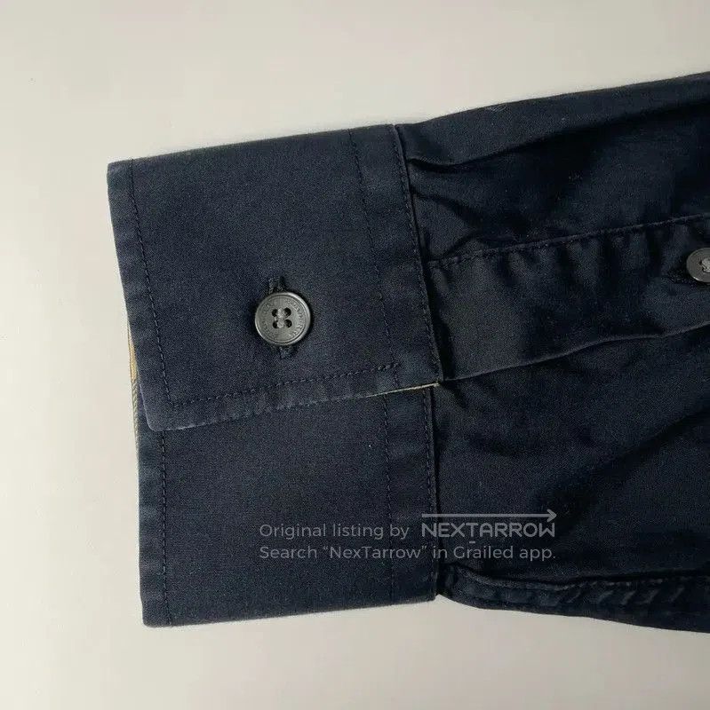 Burberry Burberry Black Cotton Long Sleeve Shirt. Size M / US 6-8 / IT 42-44 - 8 Thumbnail