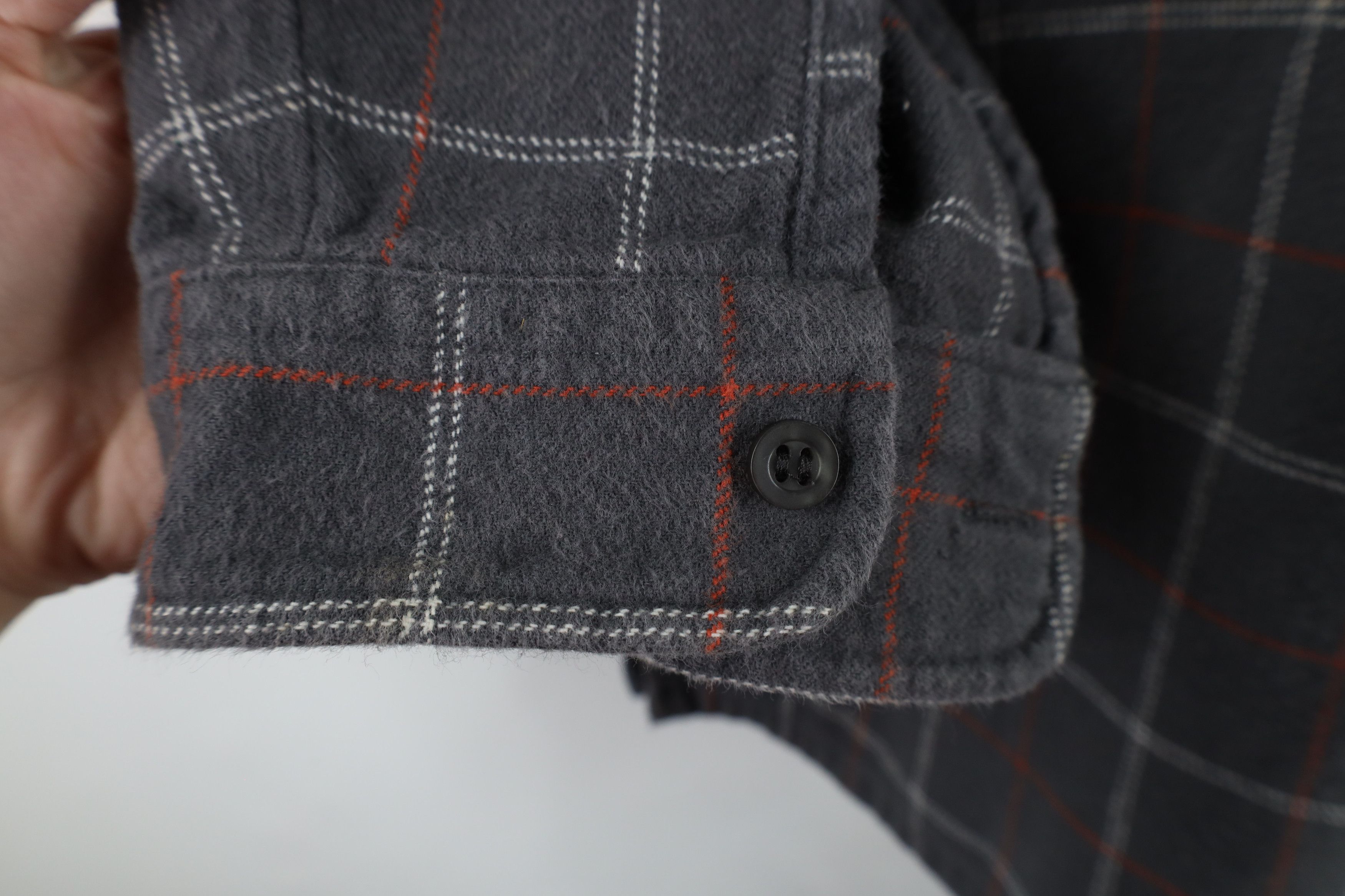 Vintage Vintage 90s Streetwear Full Zip Collared Shirt Jacket Size US XL / EU 56 / 4 - 5 Thumbnail