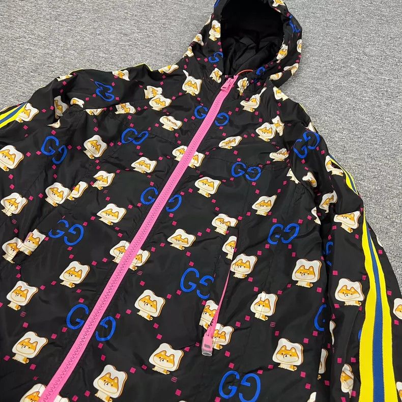 Gucci Gucci Size 38 SS23 Cartoon Full Print Logo Jacket Size 38 2 Size US S / EU 44-46 / 1 - 3 Thumbnail