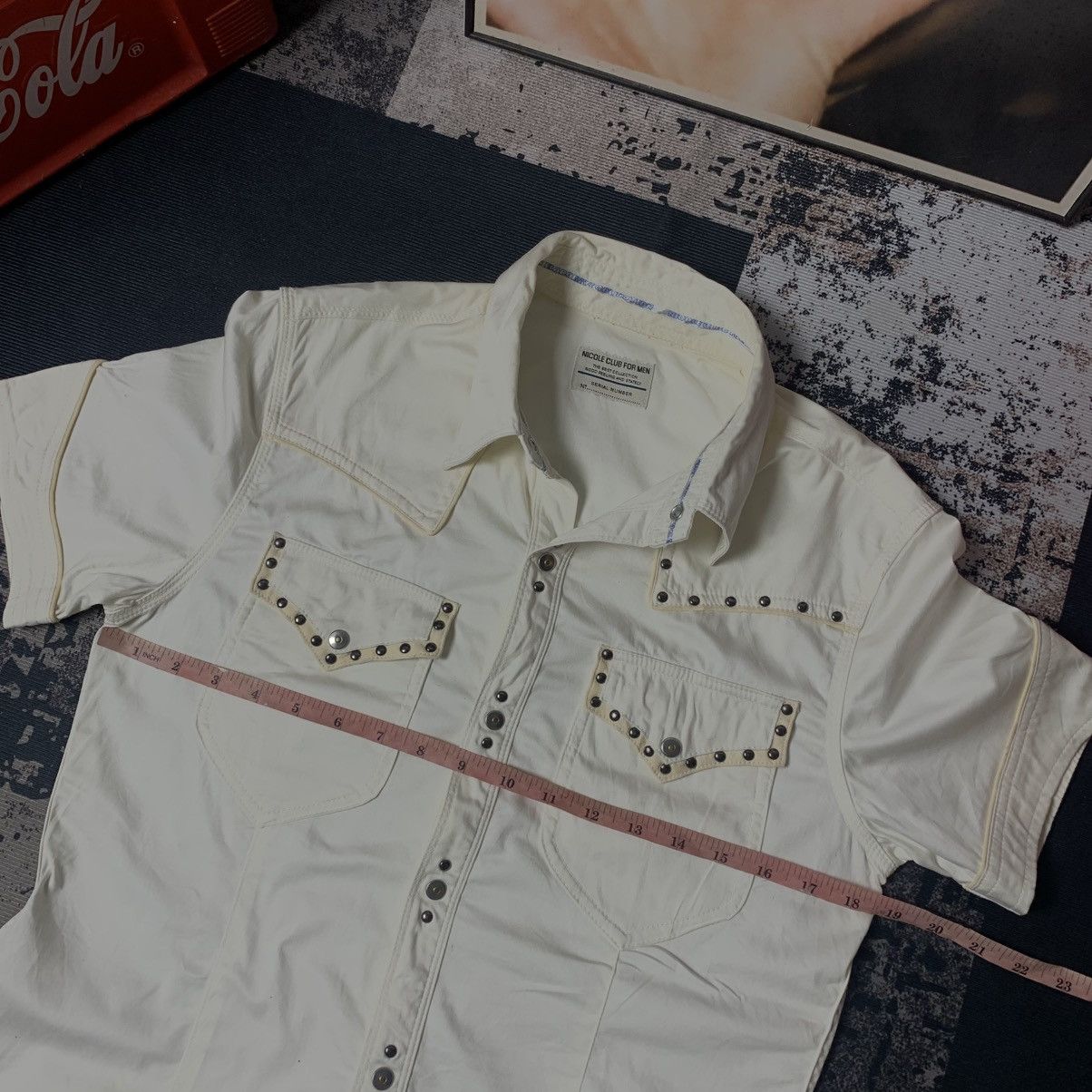 Nicole Club Nicole Club For Men Button Up Shirt Size US S / EU 44-46 / 1 - 10 Thumbnail