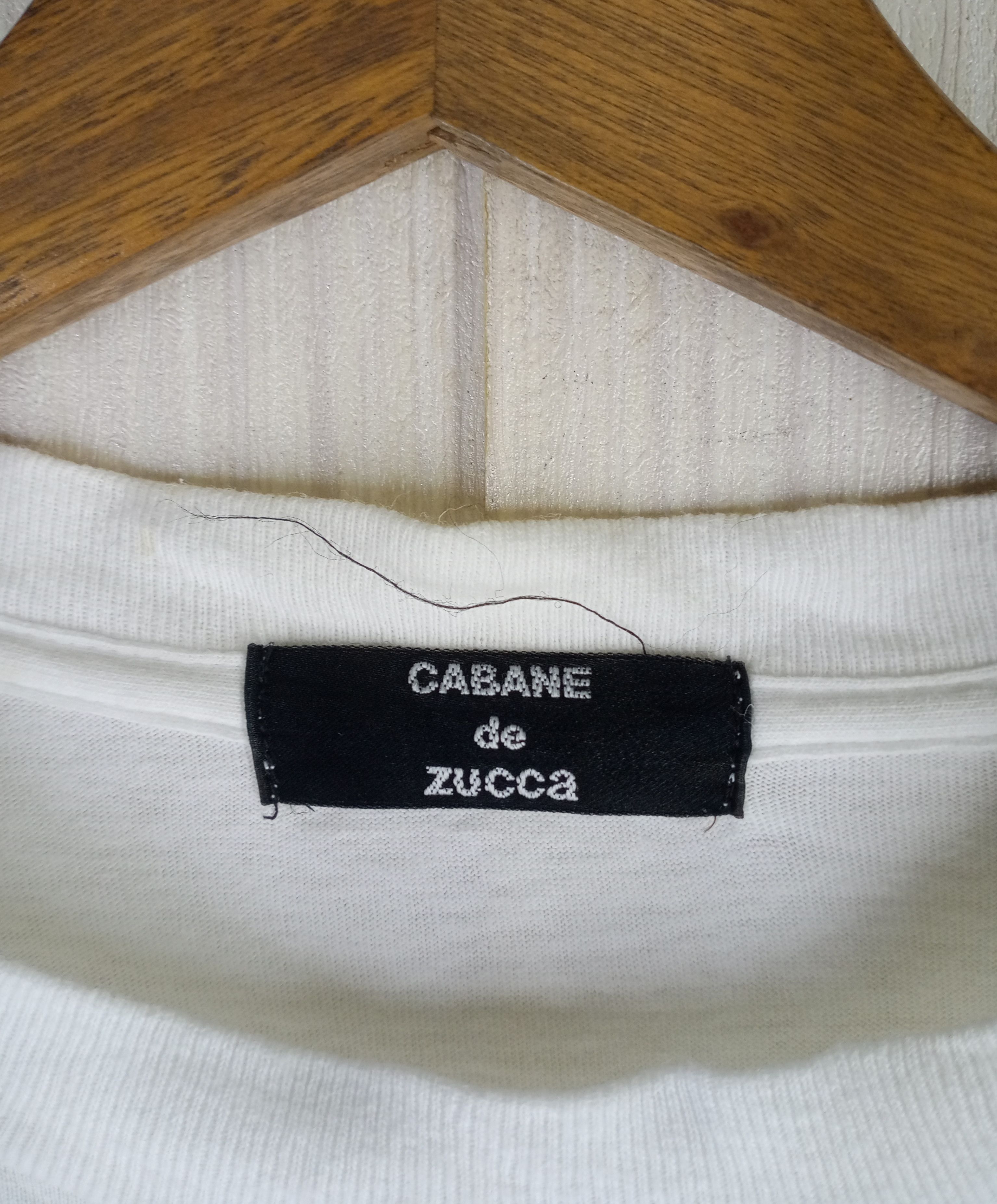 CABANE de ZUCCa Rare Vintage Cabane De Zucca Tshirt Size US M / EU 48-50 / 2 - 4 Thumbnail