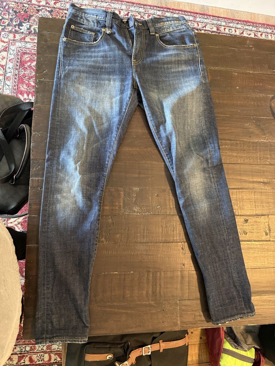R13 R13 Skinny Blue Wash Jeans Size US 30 / EU 46 - 1 Thumbnail